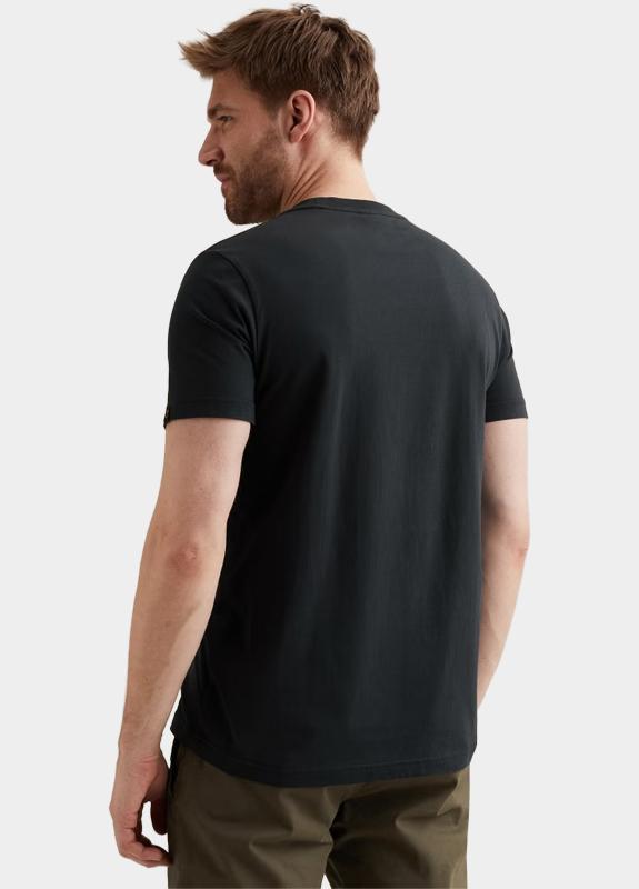 PME Legend T-shirt korte mouw Blauw Short sleeve r-neck single je PTSS2604583/5282