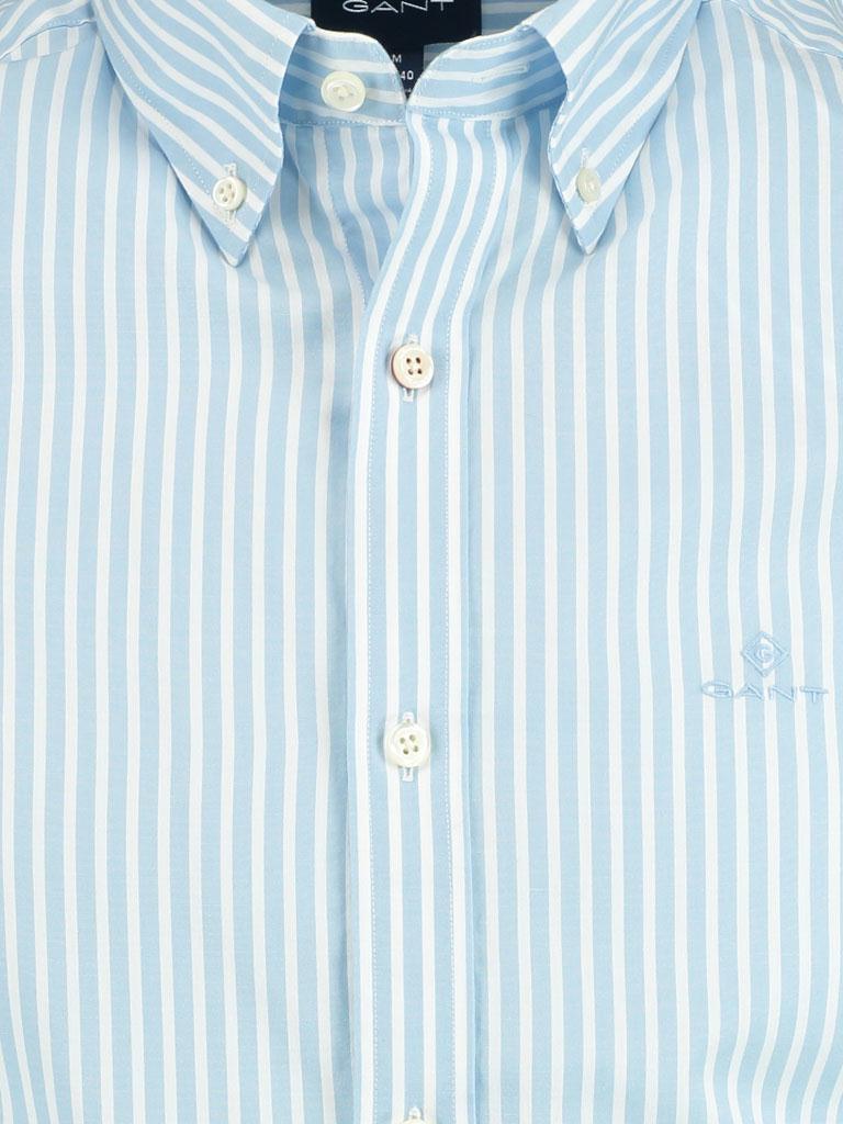 Gant Casual hemd korte mouw Blauw Overhemd broadcloth blauw rf 3062001/468
