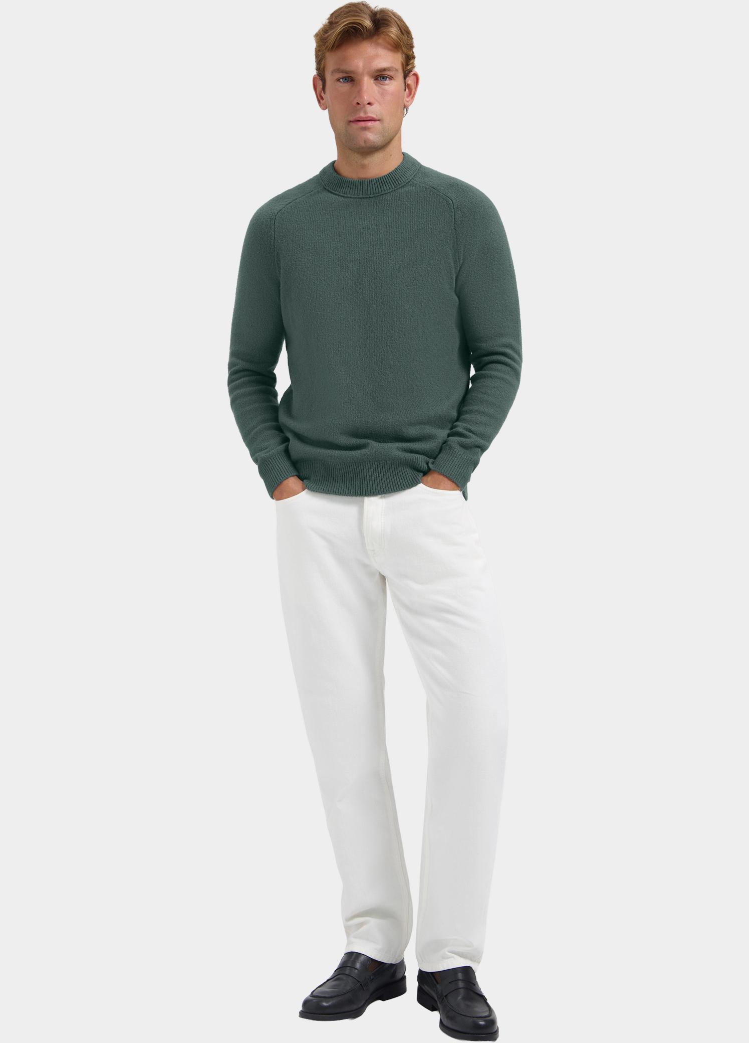 Dstrezzed Polo heren Groen Yvain Crewneck 405950/569