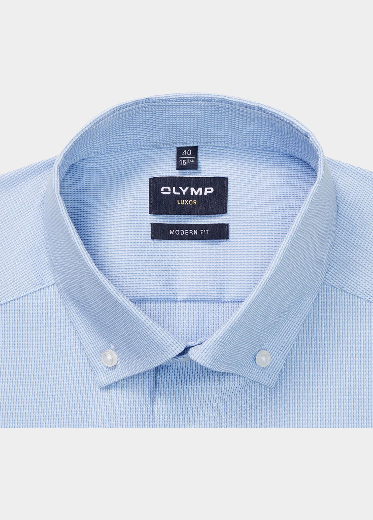 Olymp Zakelijk overhemd heren Blauw Luxor 788605/11