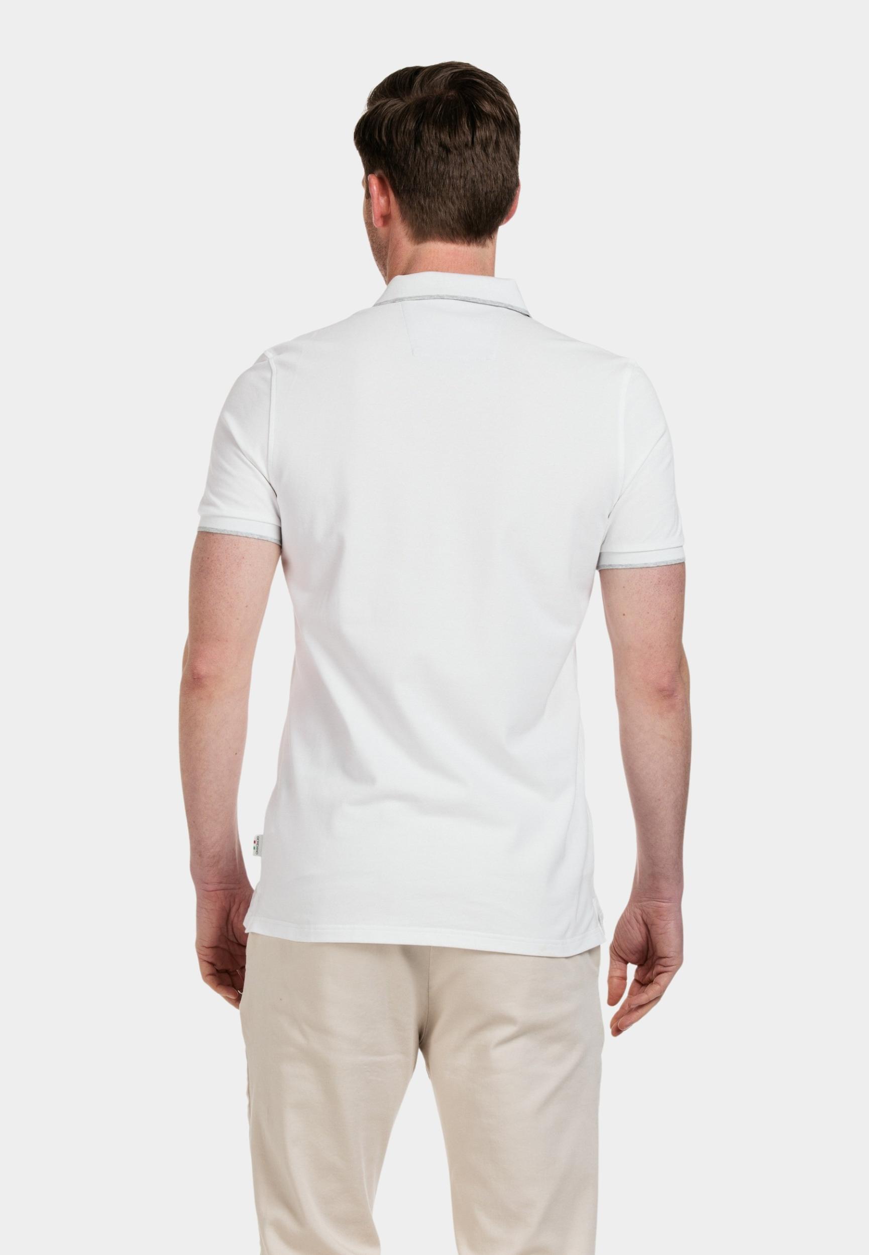 Giordano Polo korte mouw Wit Nico short sleeve signature p 516587/10