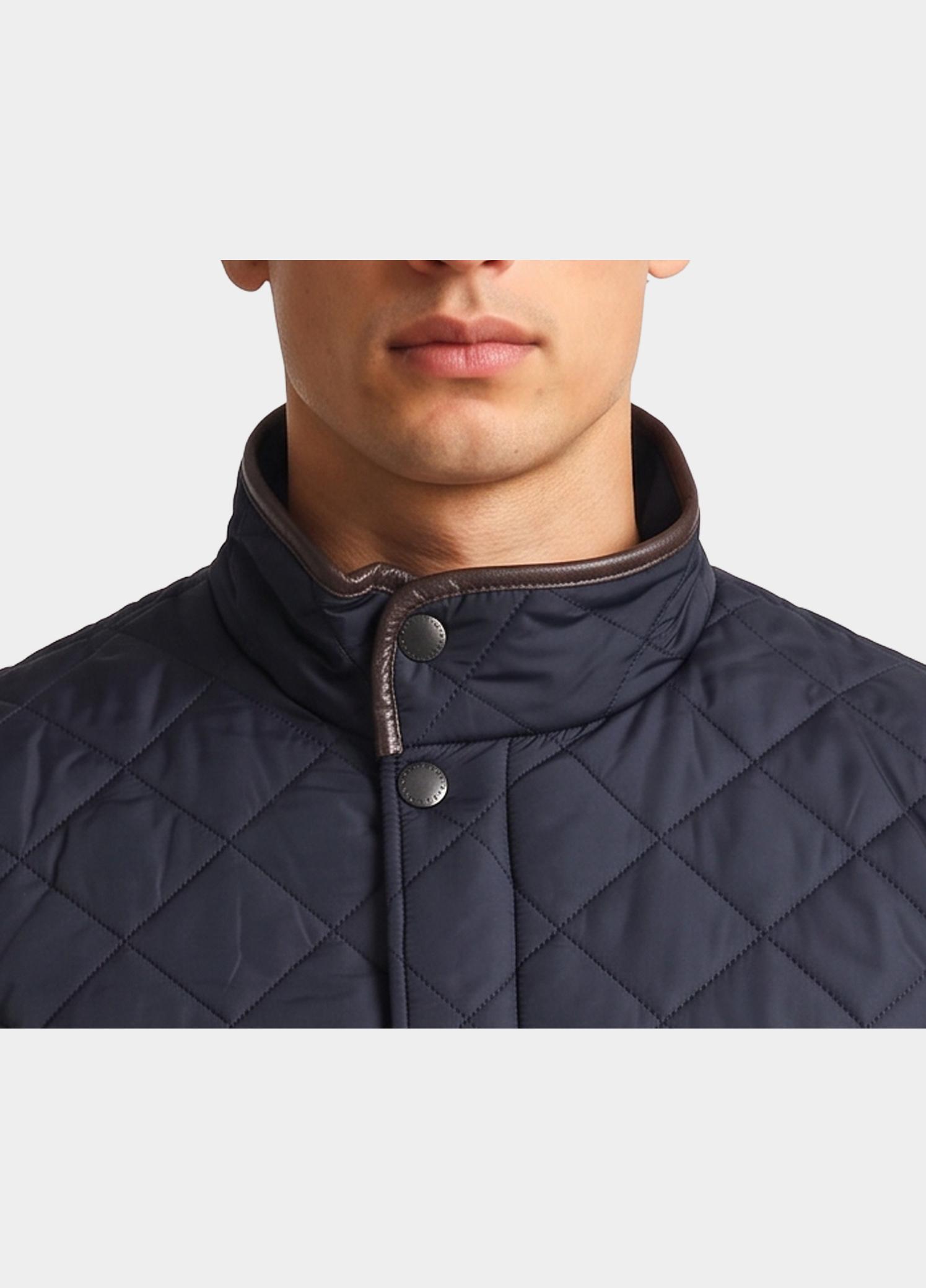 Barbour Winterjas heren Blauw Powell MQU0281/NY71