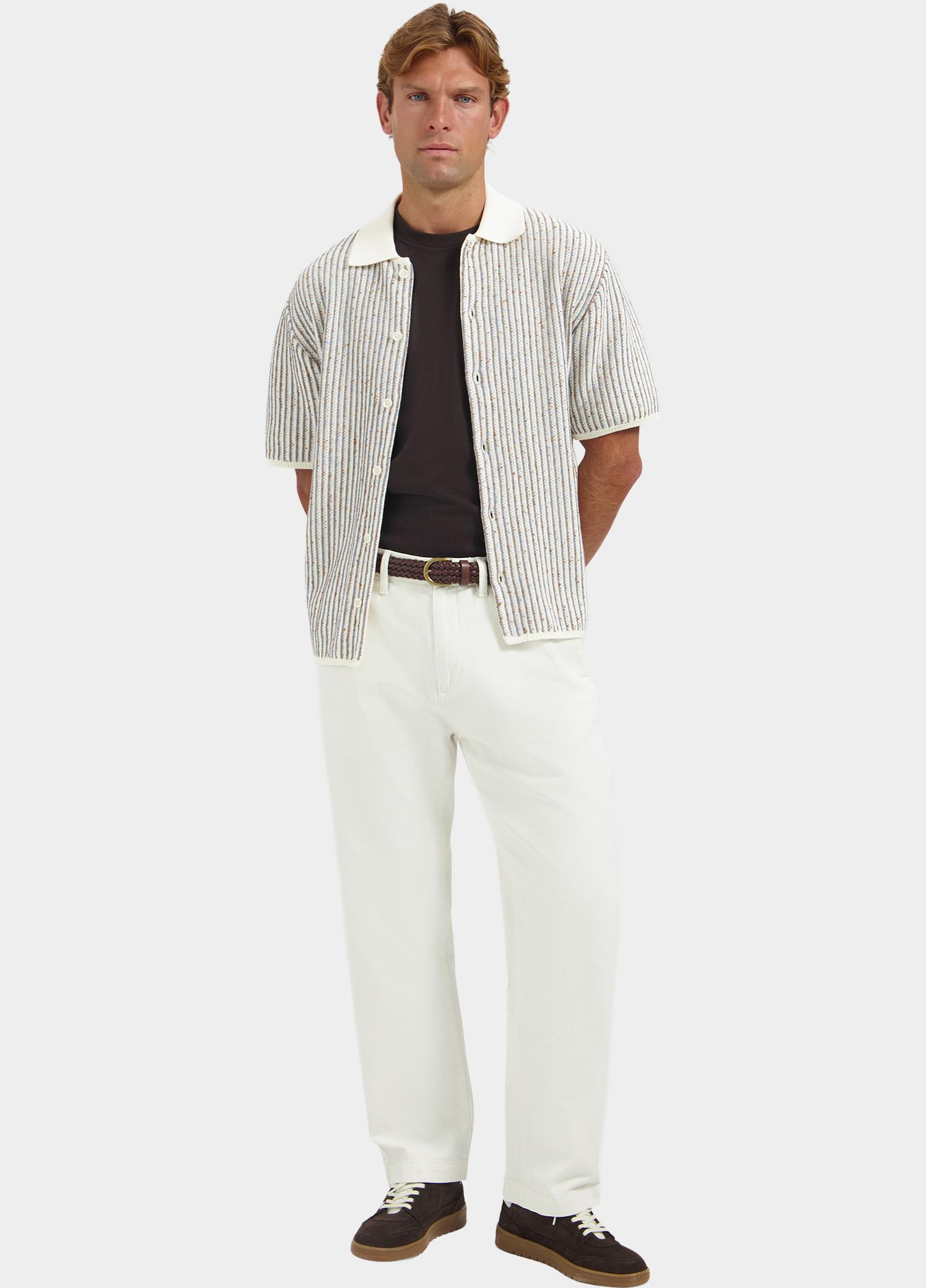Dstrezzed Vest heren Beige Par Rainbow Shortsleeve 421201/107