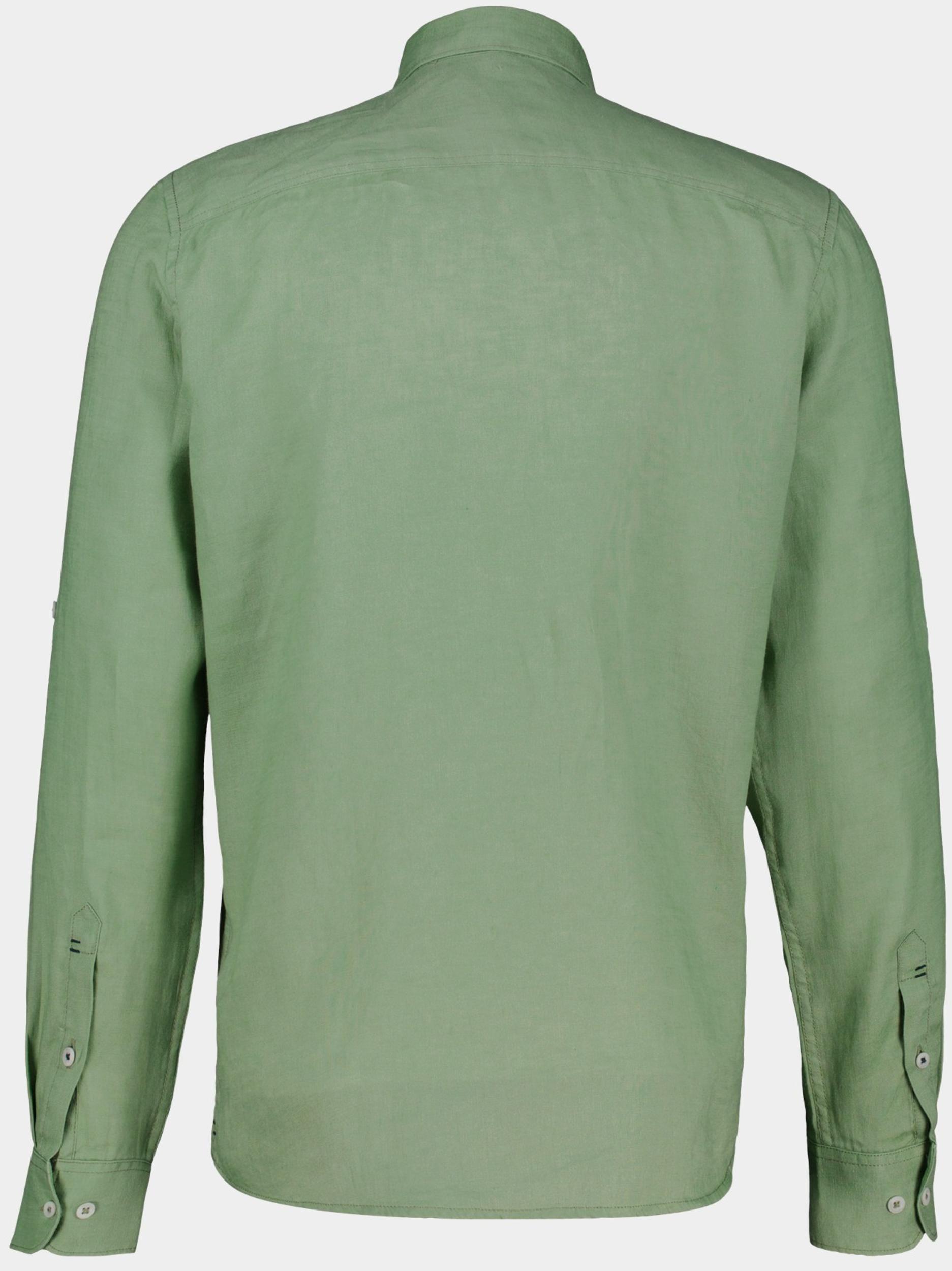 Lerros Casual hemd lange mouw Groen  2541111/612