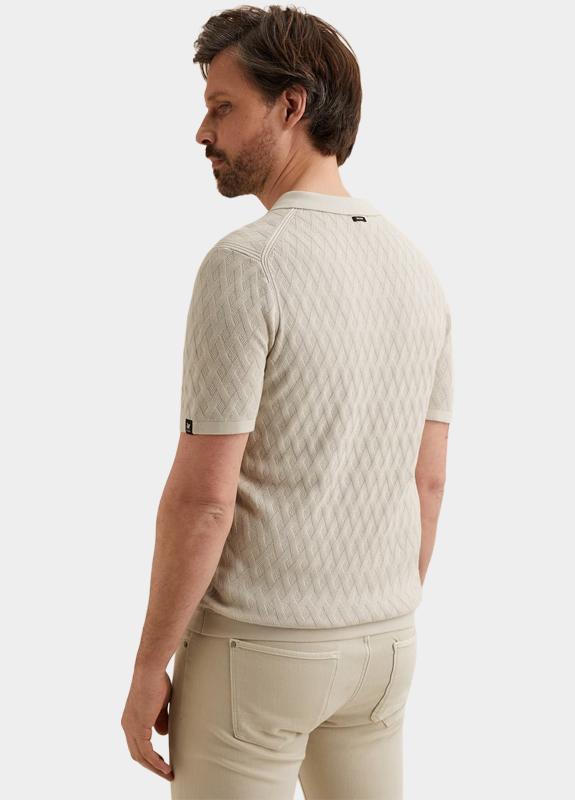 Vanguard Polo heren Beige Short sleeve polo cotton moda VPSS2602818/9017