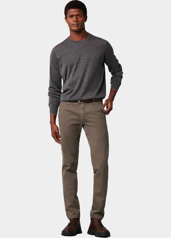 Meyer Katoenen Broek Bruin TOKYO Art.2-5610 2582561000/36