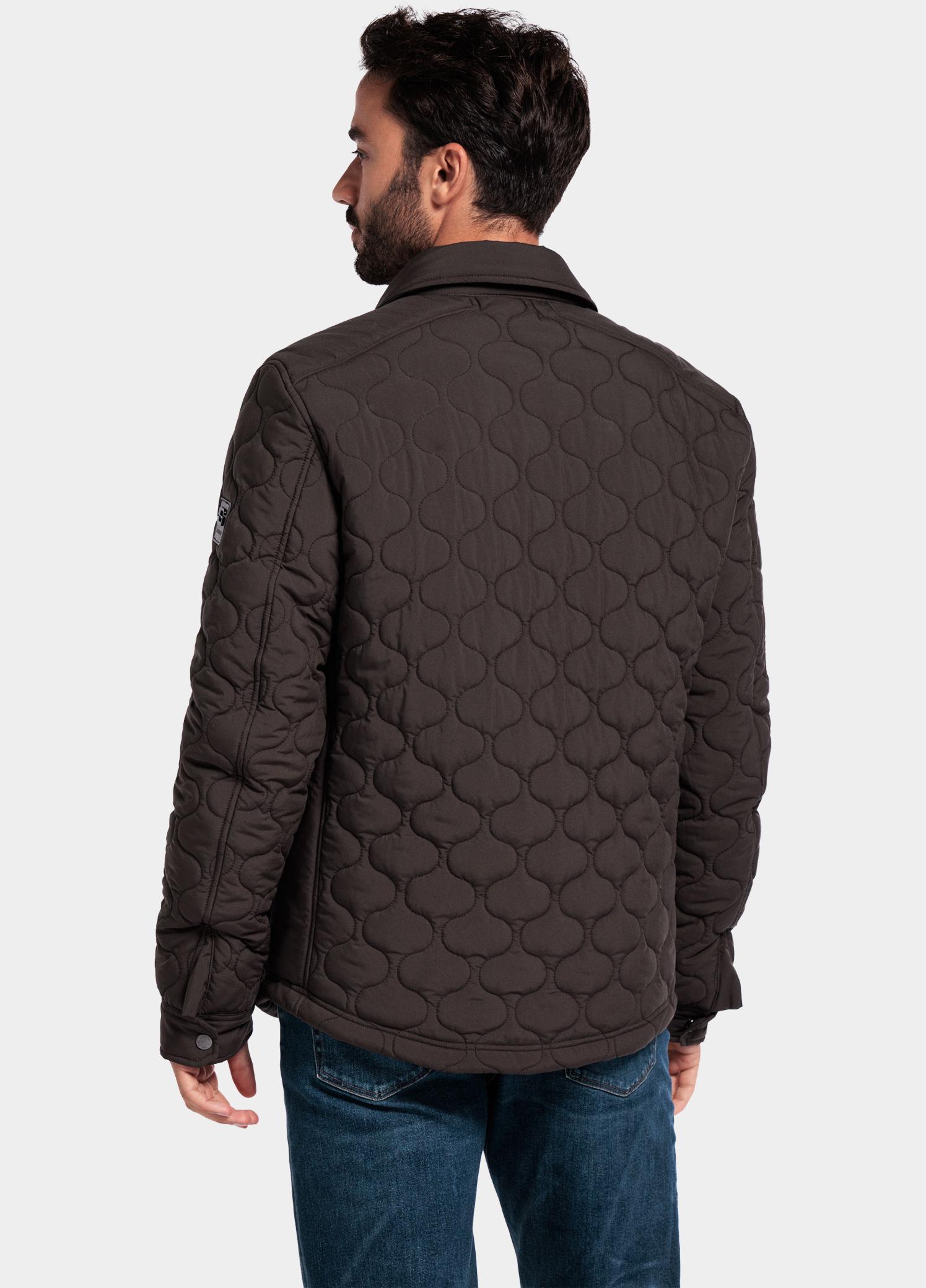 Giordano Winterjas heren Bruin Alfio Short Jacket Light Padd 522654/80