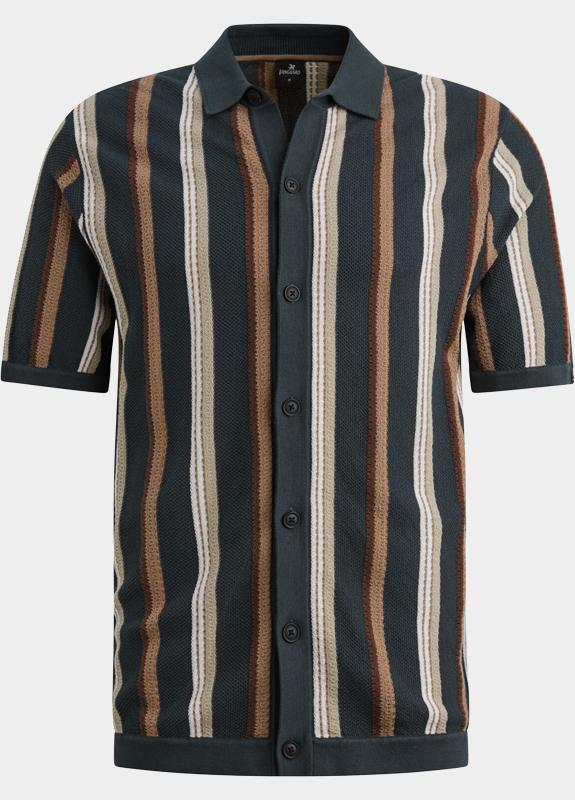 Vanguard Polo korte mouw Blauw Short sleeve polo cotton moda VPSS2604854/5108