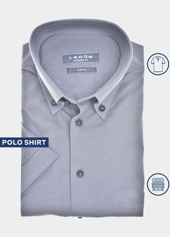 Ledub Polo korte mouw Blauw  0142348/160-000-000