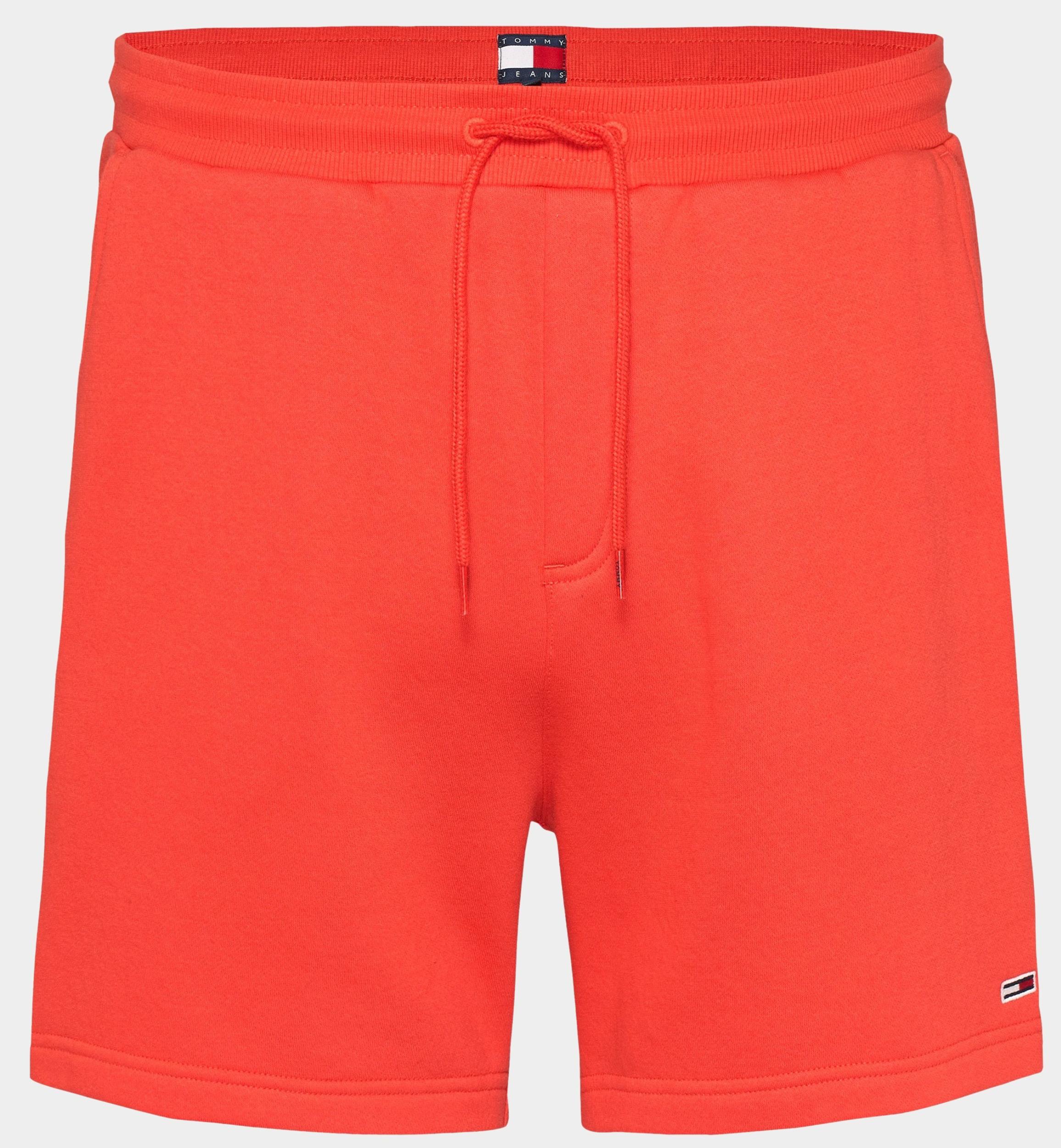 Tommy Jeans Zwembroek Oranje TJM S FLAG BEACH SHORT EXT DM0DM21931/SN6