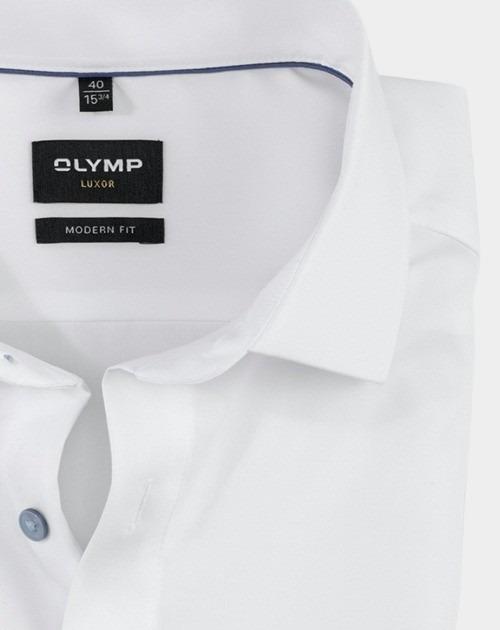 Olymp Business hemd lange mouw Wit Luxor 124254/13