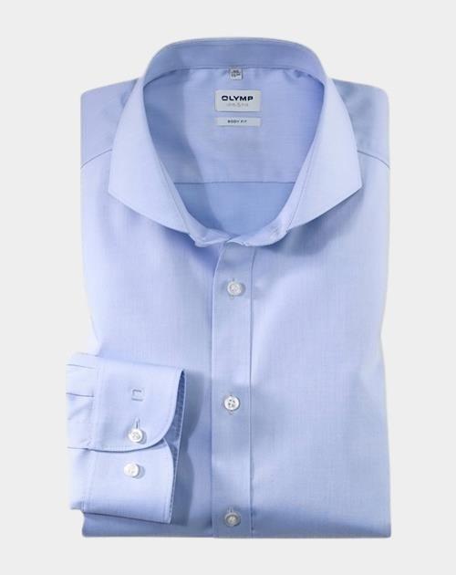 Olymp Business hemd lange mouw Blauw Level Five 200764/11