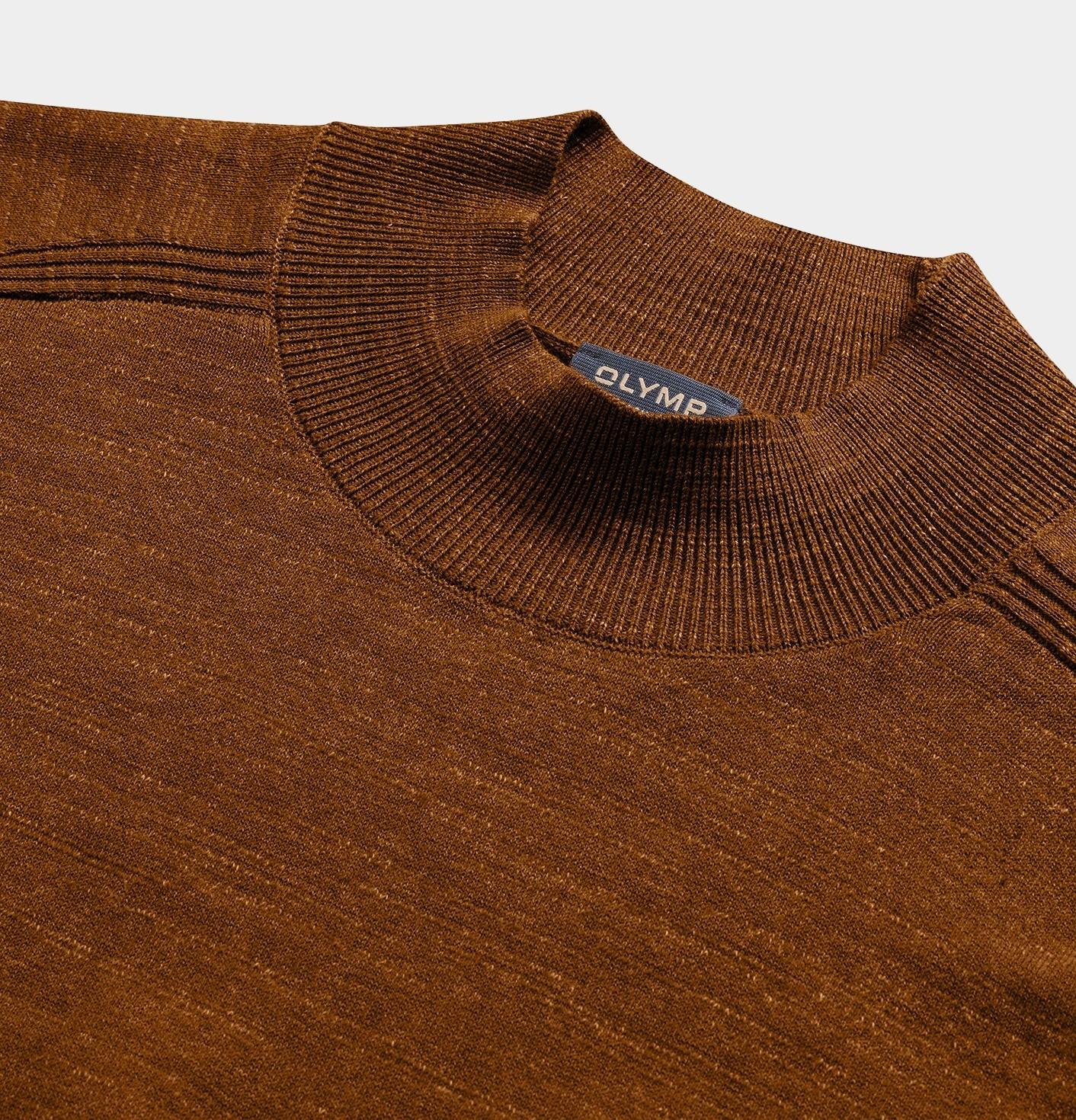 Olymp Pullover Bruin Pullover Strick 530785/58
