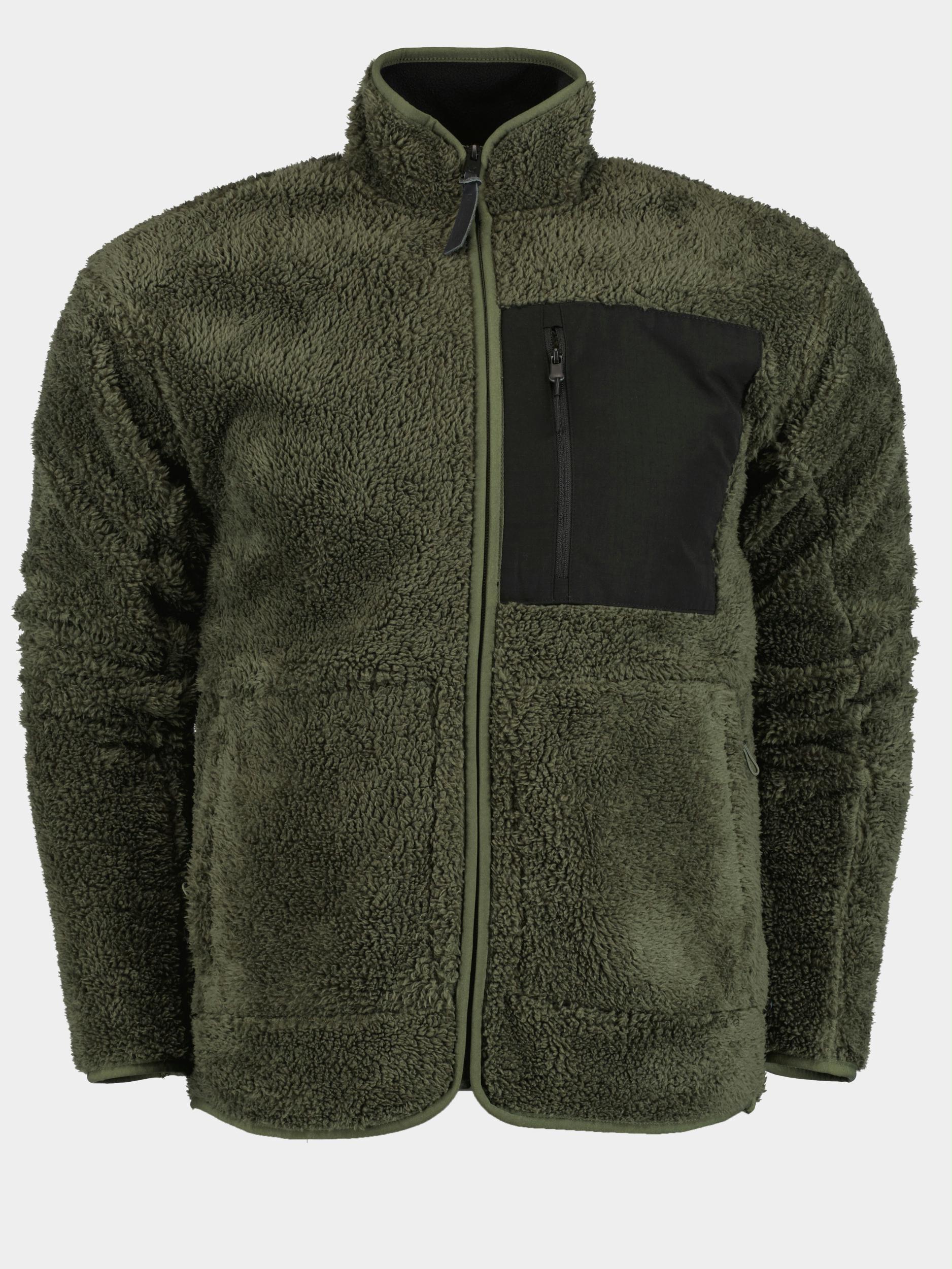 Tenson Winterjack Groen Thermal Pile Zip 5017407/685