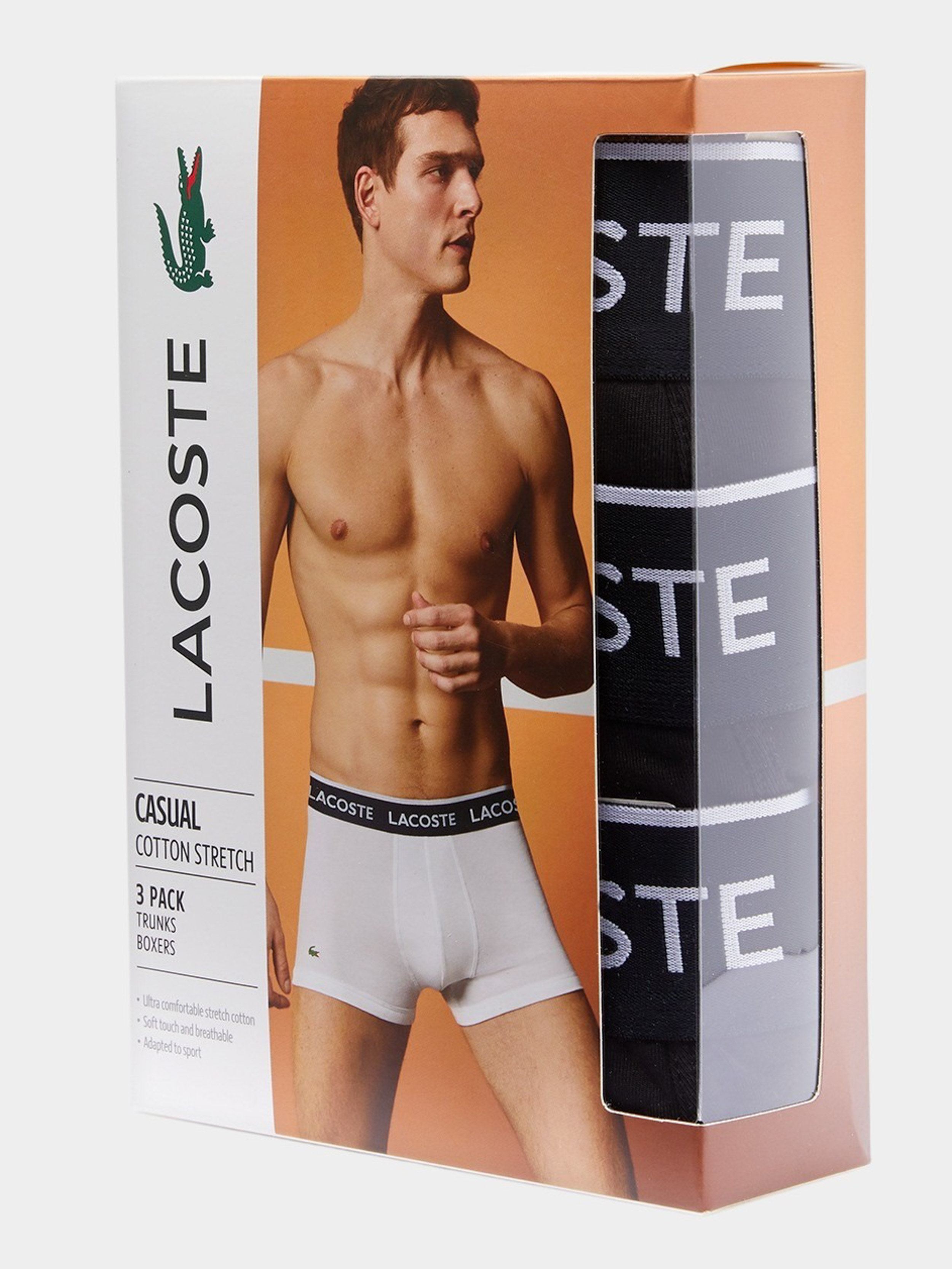 Lacoste Boxer Zwart  5H3389/031