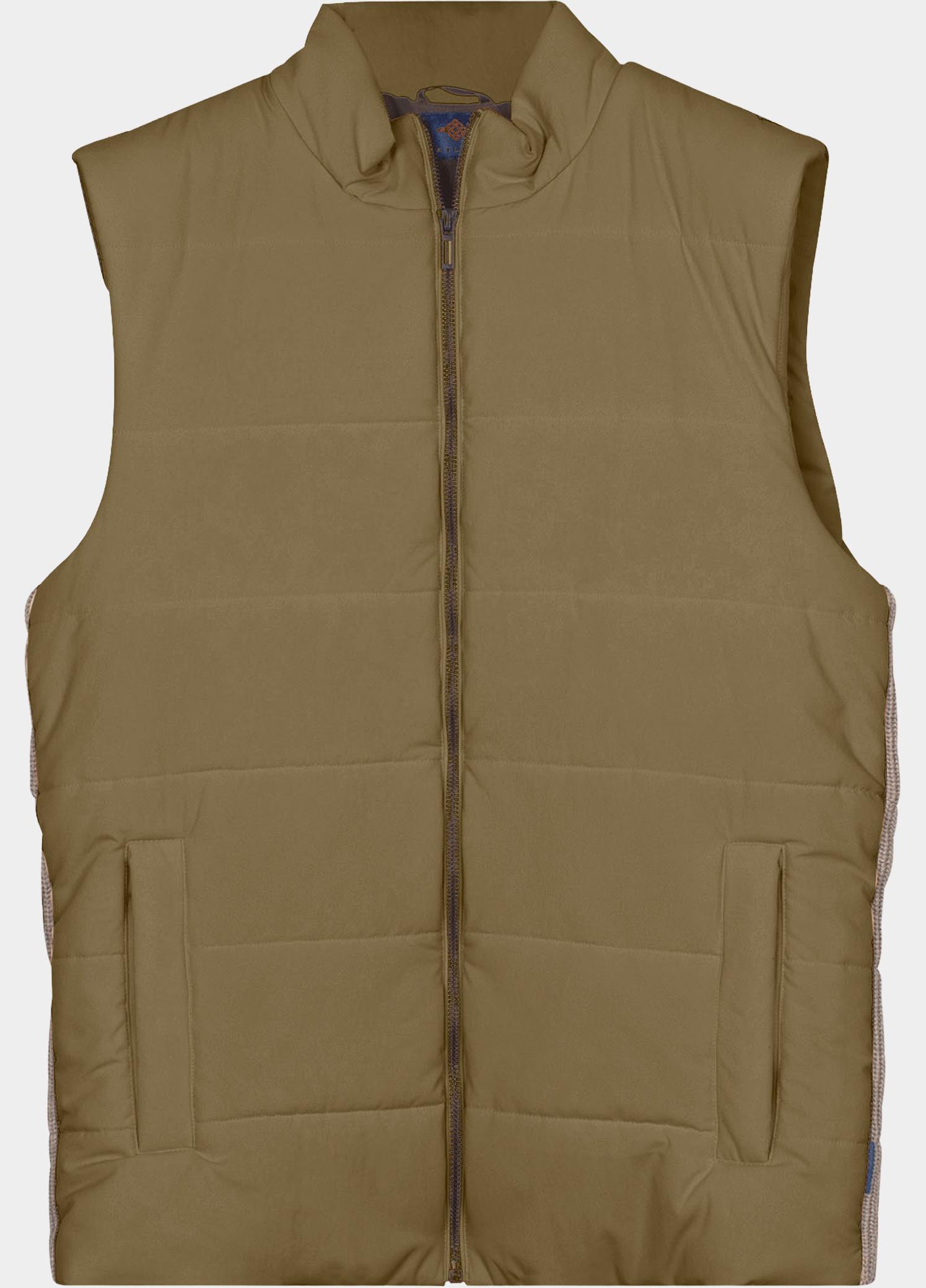 Baileys Bodywarmer heren Groen Cardigan Zip - Sleeveless  Fr 628066/825