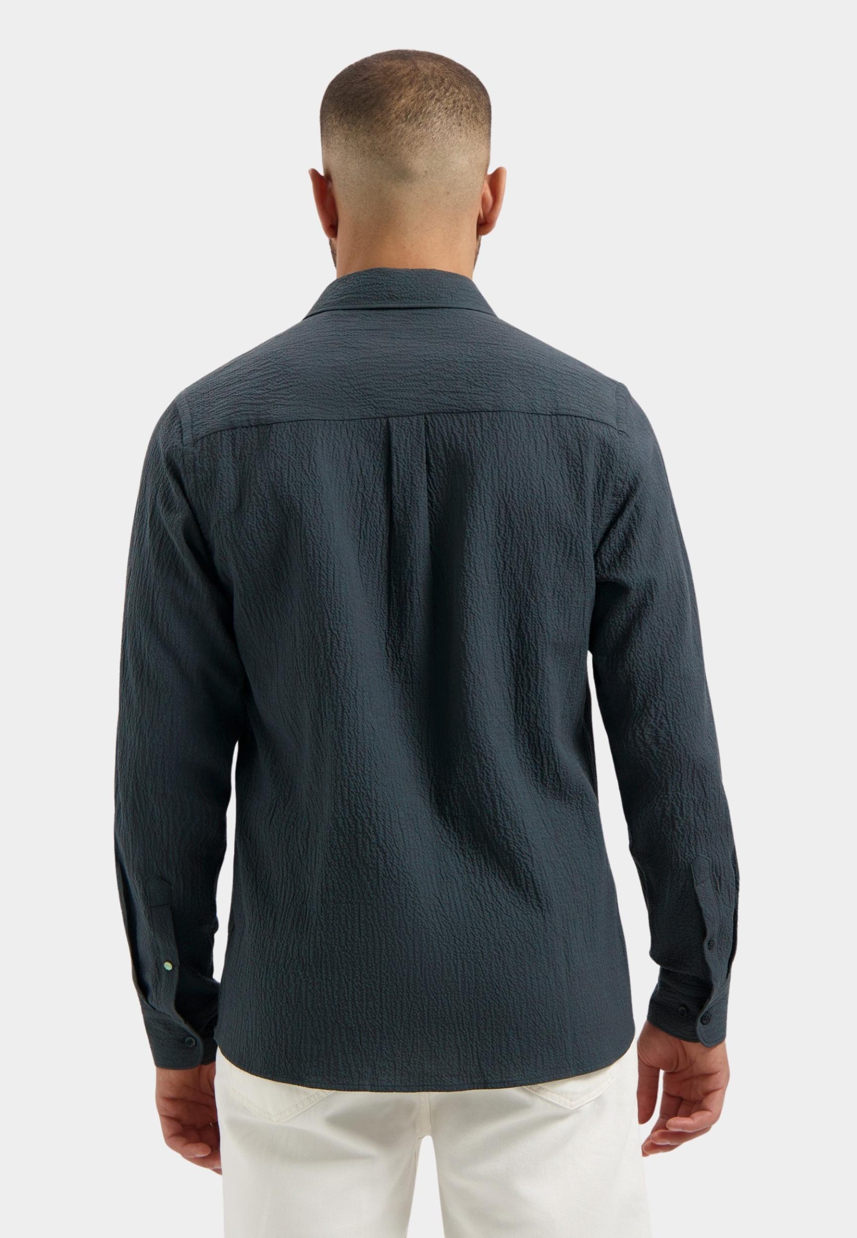 Dstrezzed Casual hemd lange mouw Groen DS_Chevi Shirt 303952/562