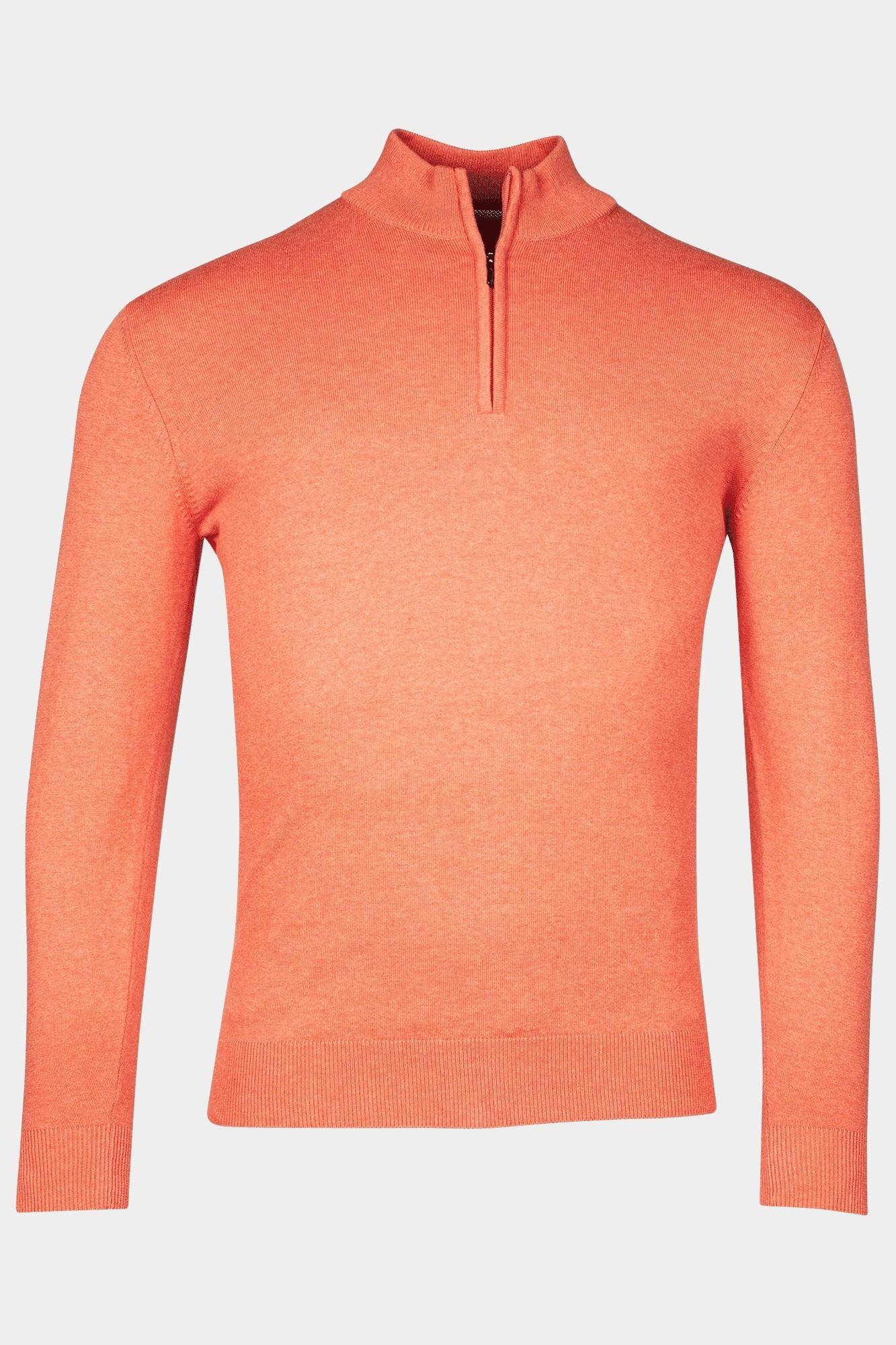 Baileys Half Zip Rood Pullover 1/2 zip  12gg single 518400/325