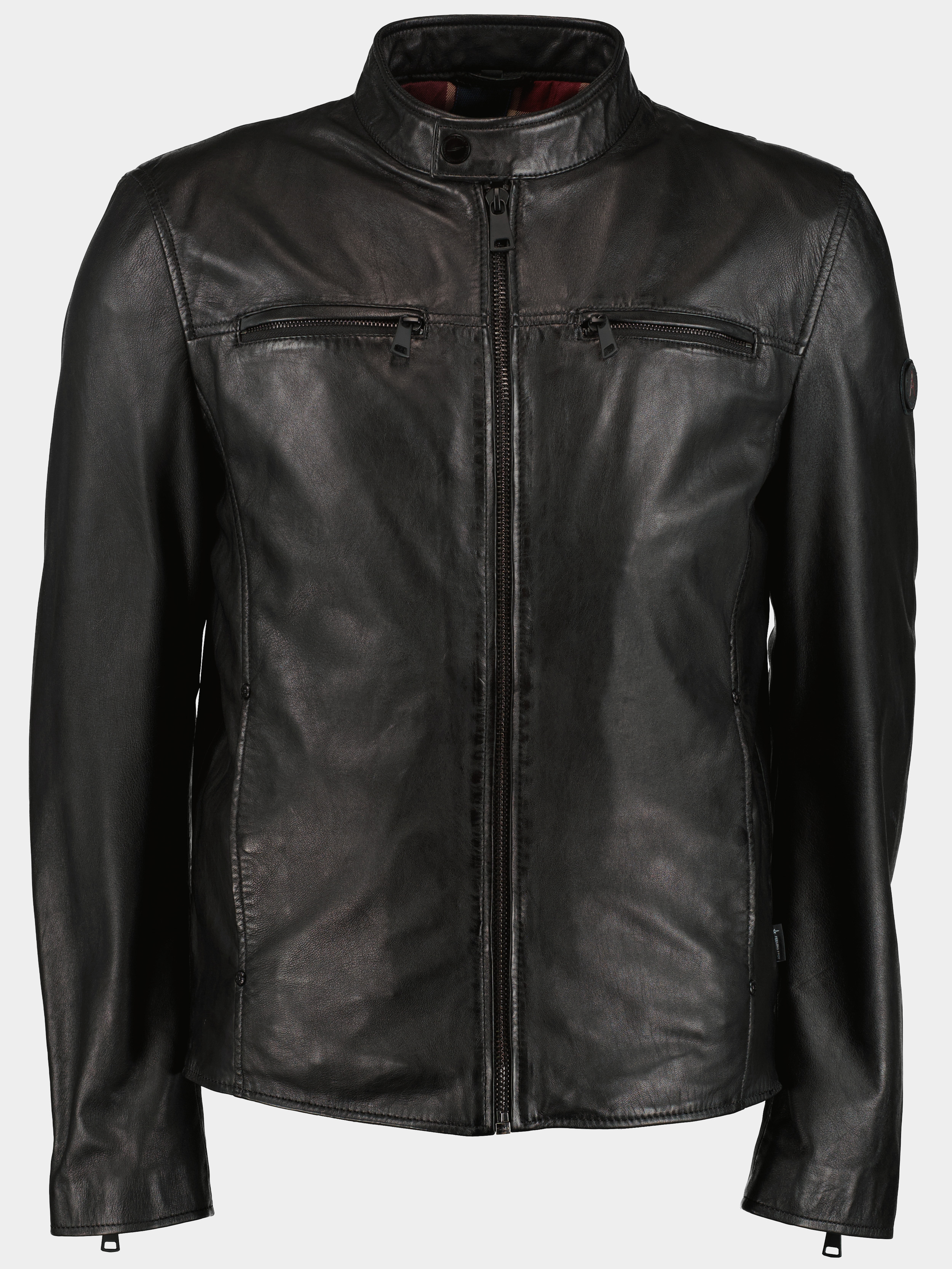 DNR Lederen jack Zwart Leather Jacket 52360.4/999