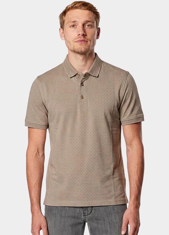 Bos Polo heren Beige  4001R-2/Beige