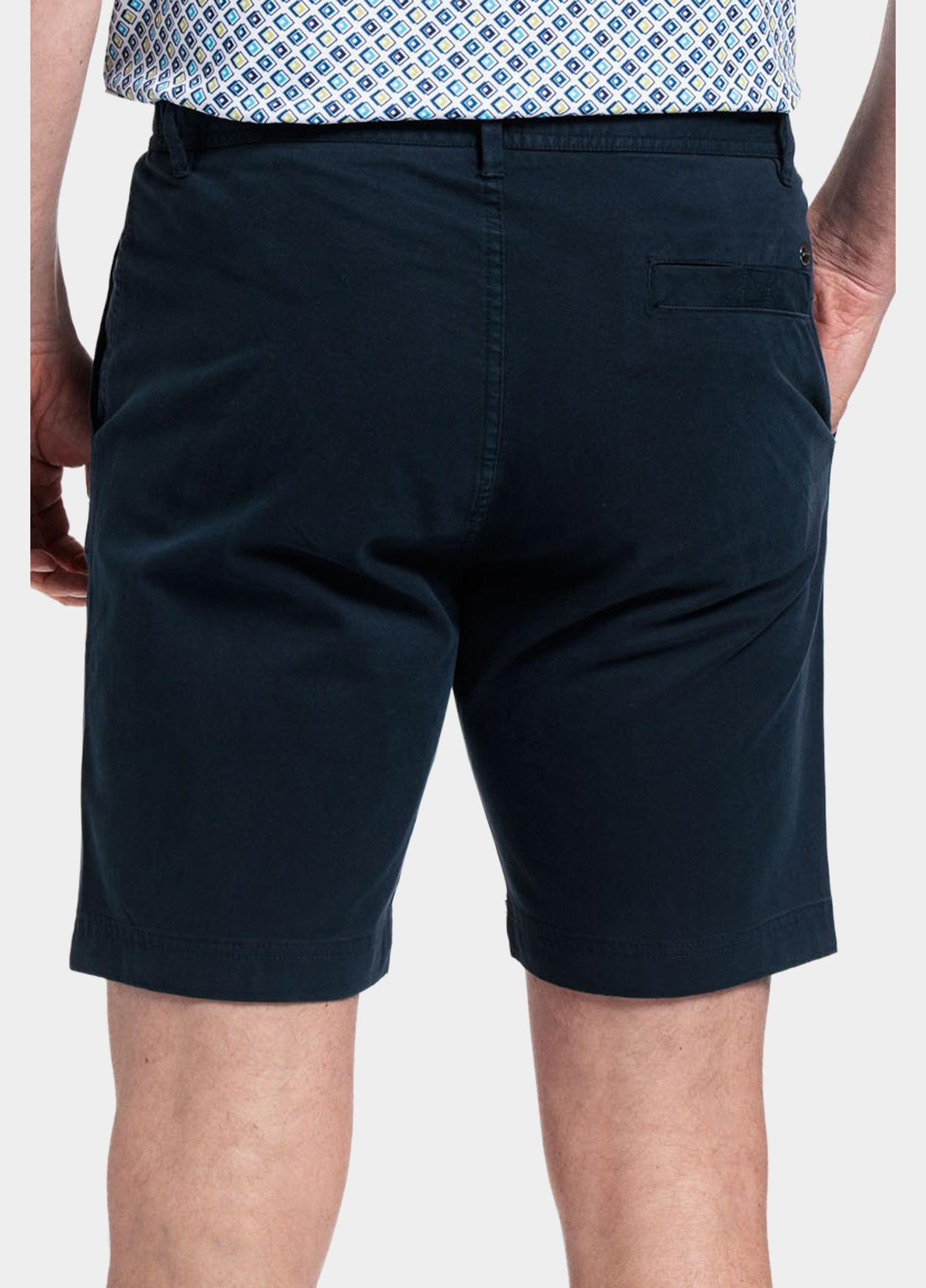 Giordano Korte Broek heren Blauw Porter Short (elastic in wais 411117/60