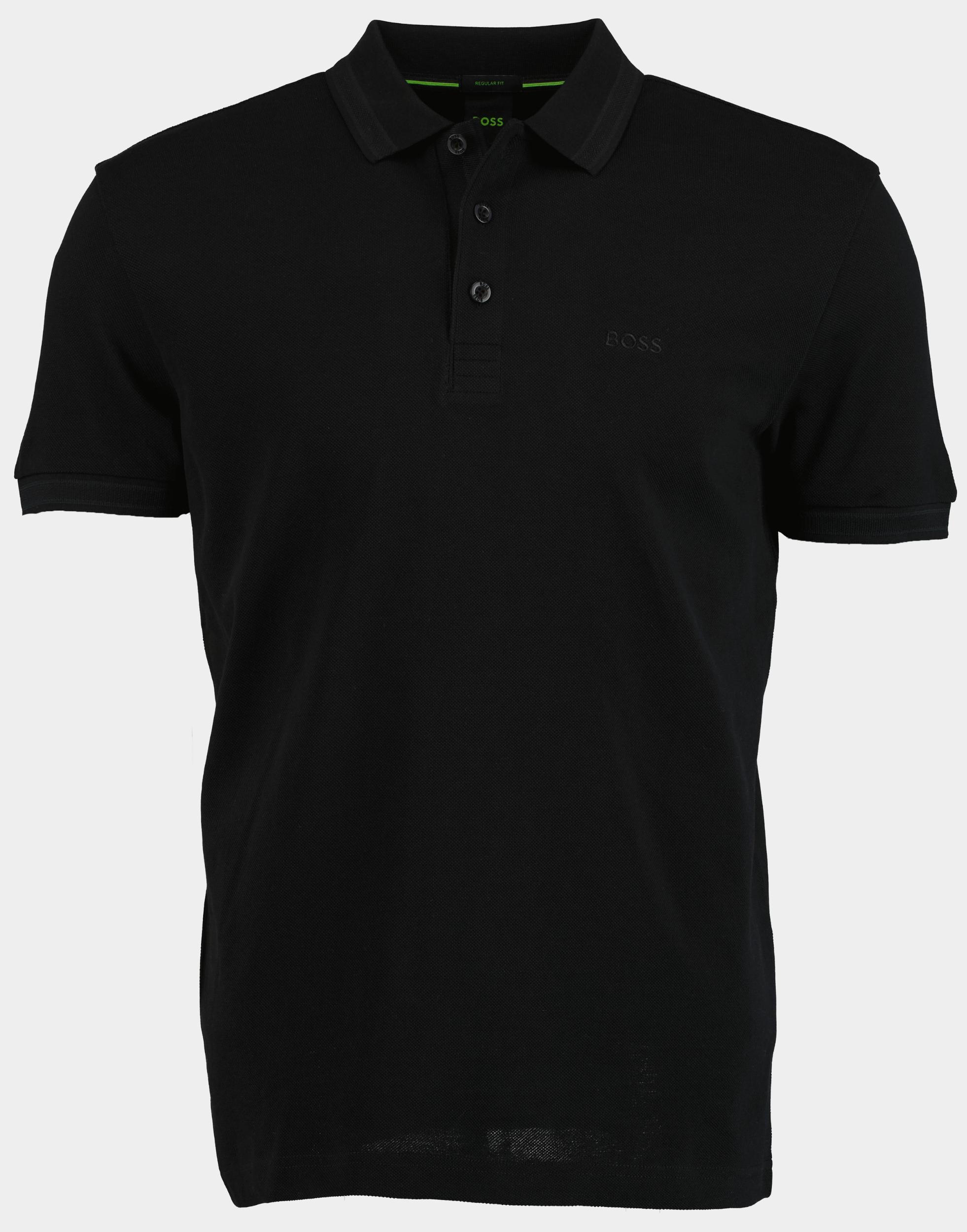 BOSS Green Polo korte mouw Zwart Paddy 10241663 01 50469055/009