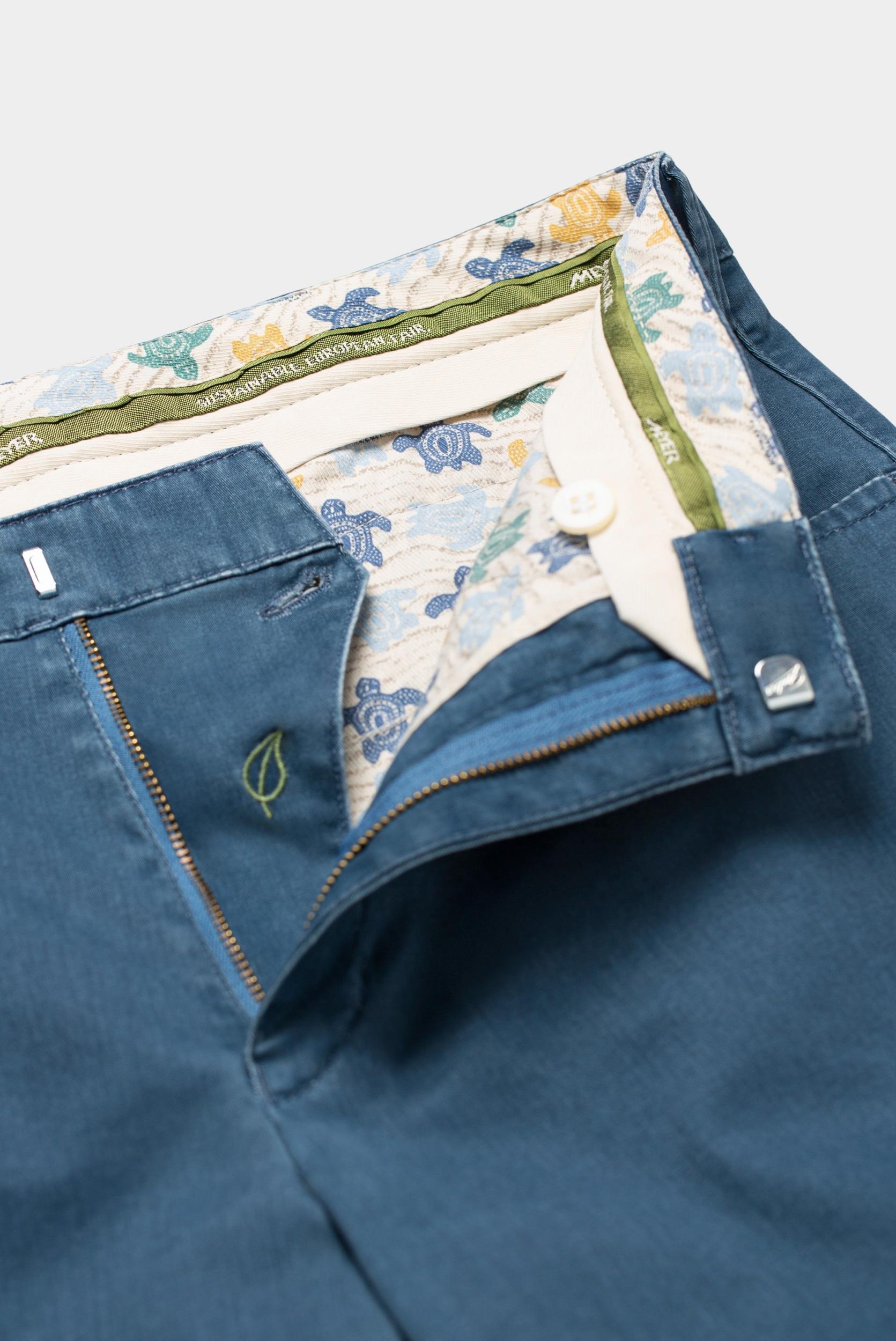 Meyer Katoenen Broek Blauw DIEGO Art.1-5054 3061505400/16