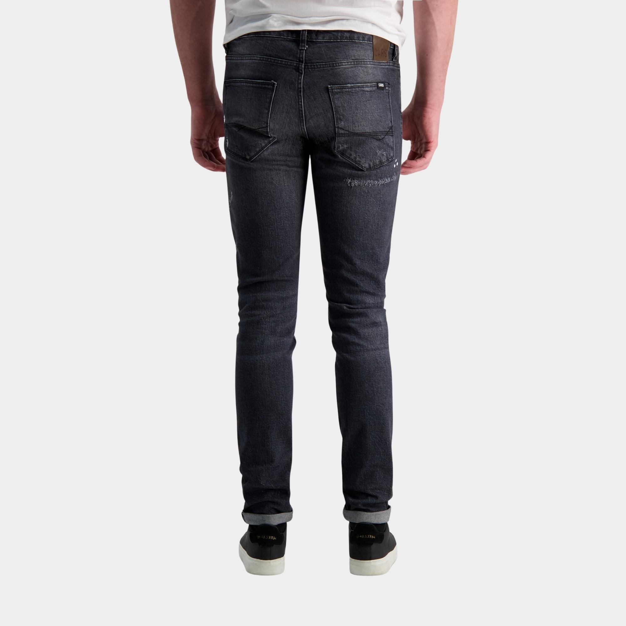 Cars Jeans 5-Pocket Jeans Zwart HURRICANE 74428/41