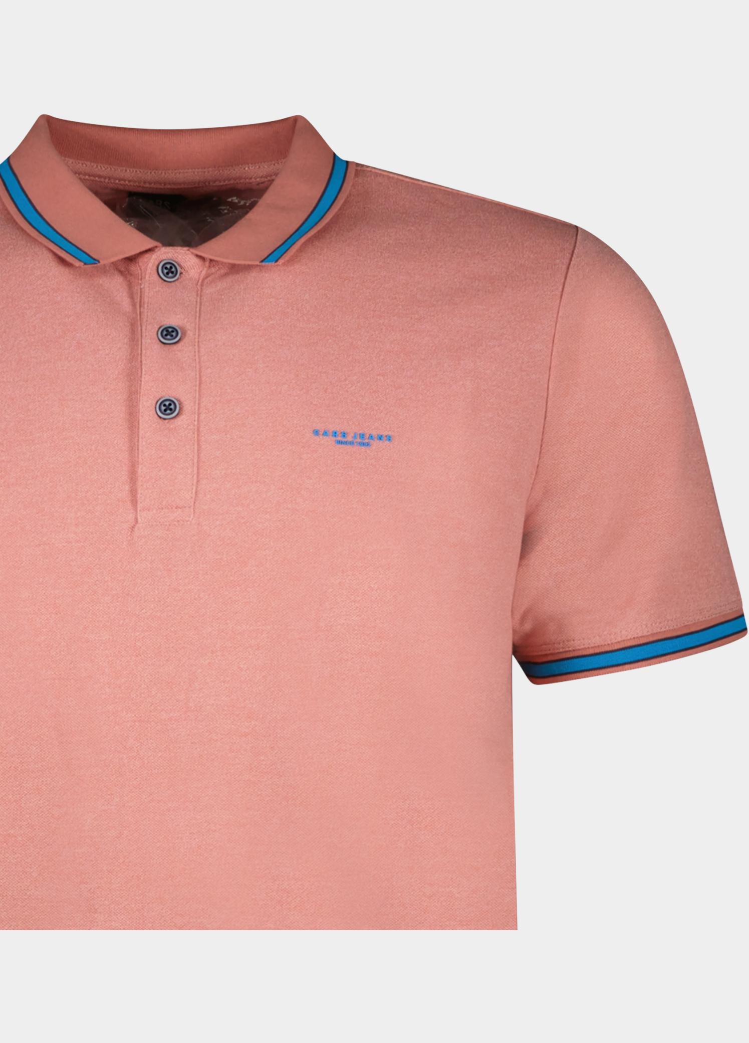 Cars Jeans Polo heren Roze Povi 45416/31