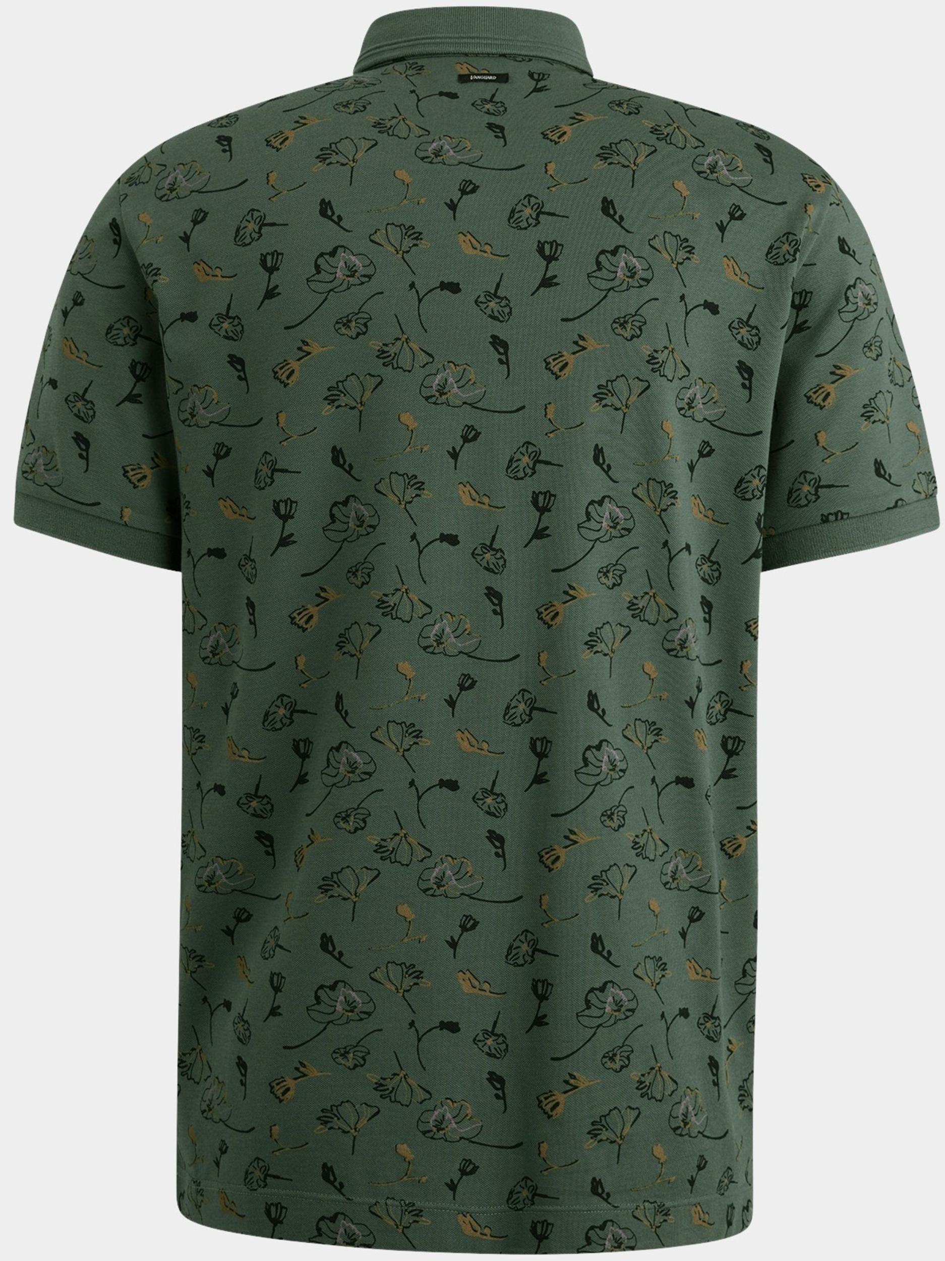 Vanguard Polo korte mouw Groen Short sleeve polo stretch  pi VPSS2503824/6023