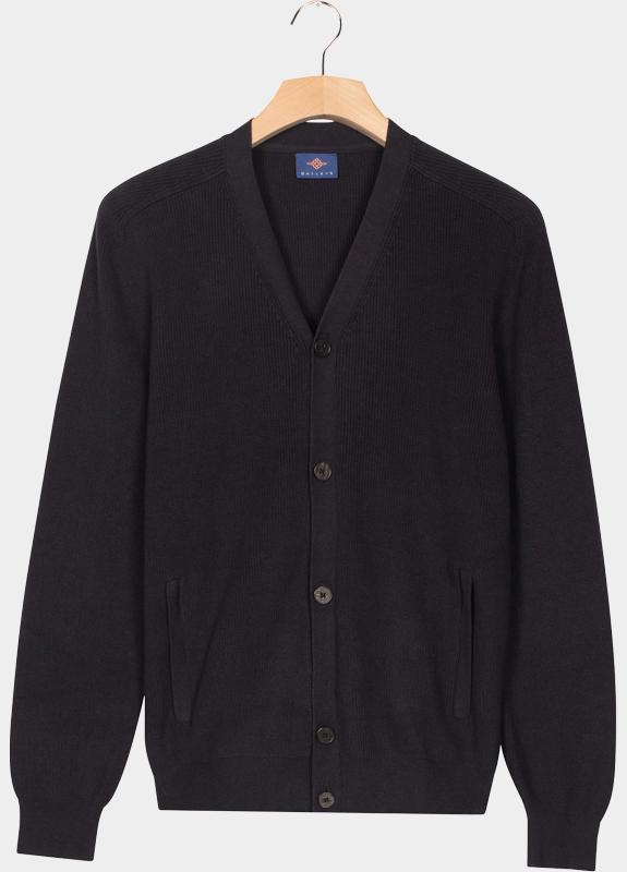 Baileys Vest Blauw Cardigan Buttons 522028/60