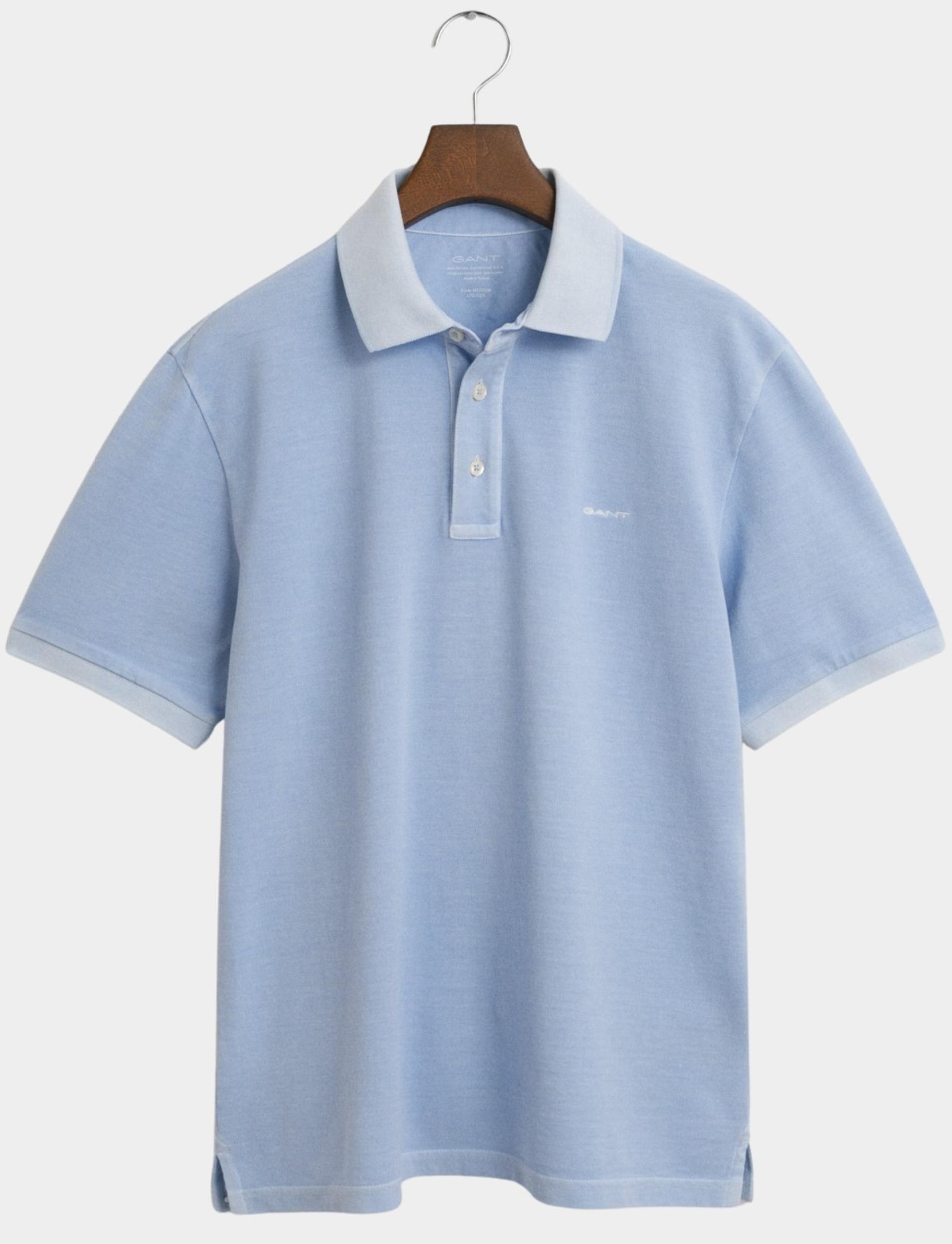Gant Polo korte mouw Blauw SUNFADED SS POLO 2014057/457