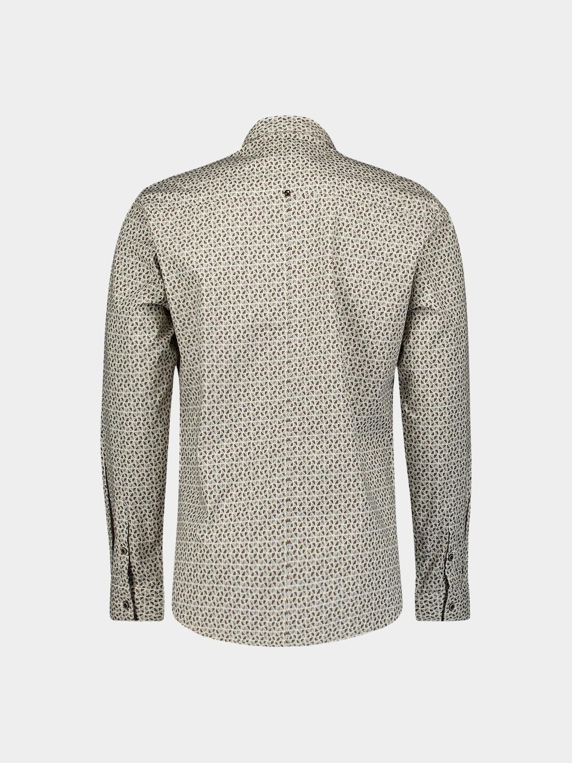 No Excess Casual hemd lange mouw Bruin  29430921/044