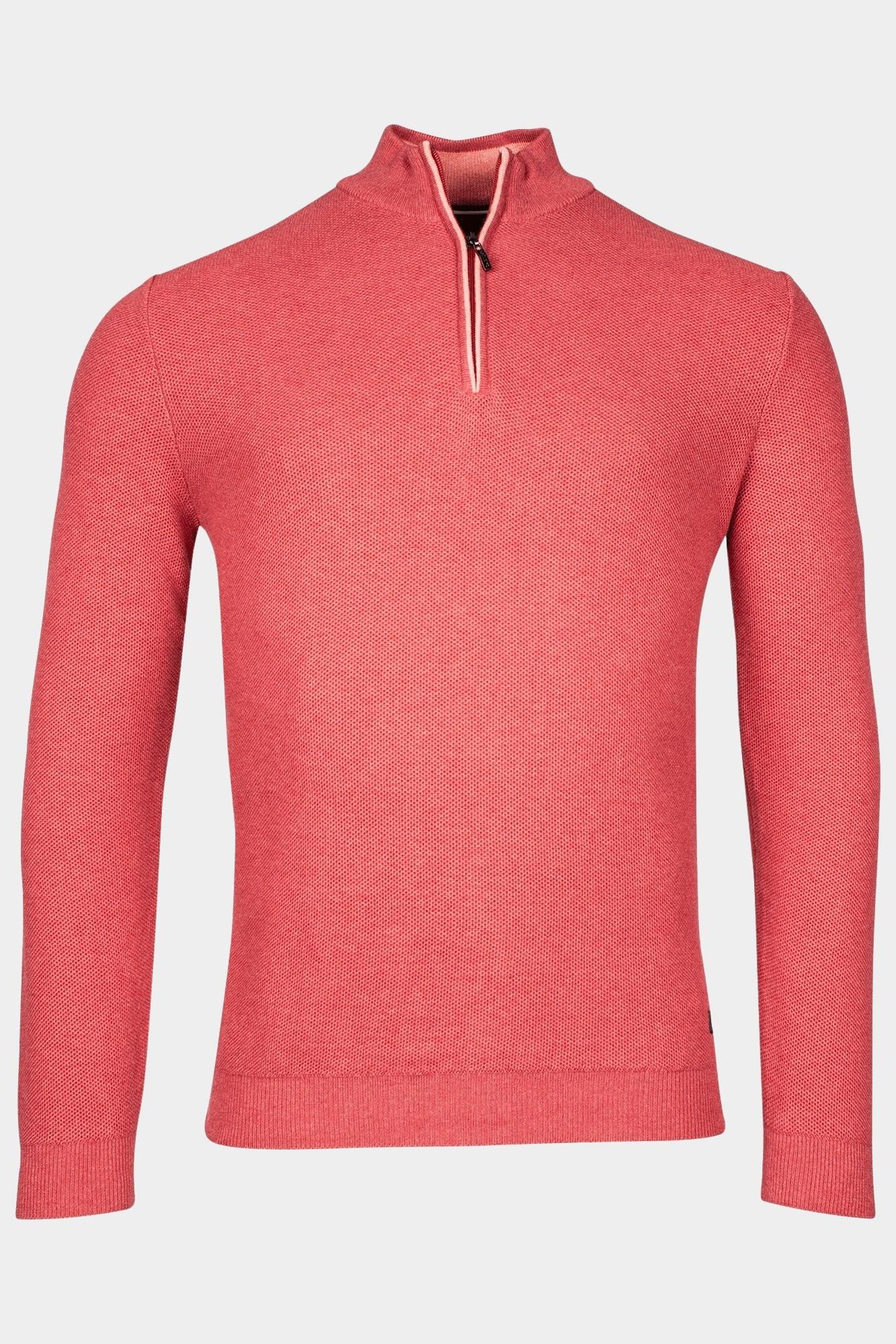 Baileys Half Zip Roze Pullover 1/2 zip  12gg, struc 418491/315