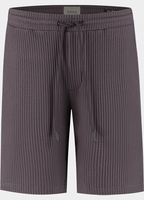 Dstrezzed Korte Broek heren Paars DS_Logan Waffle Sweatshort 515630/463
