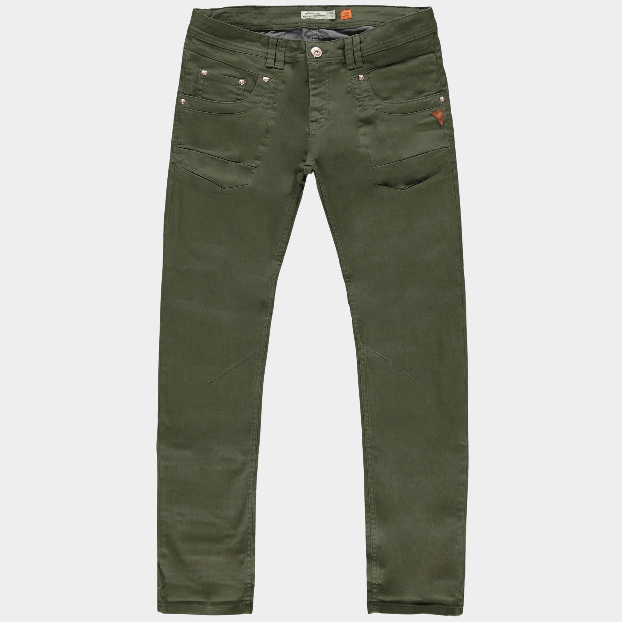 Cars Jeans Chino Groen Bedford 75661/18