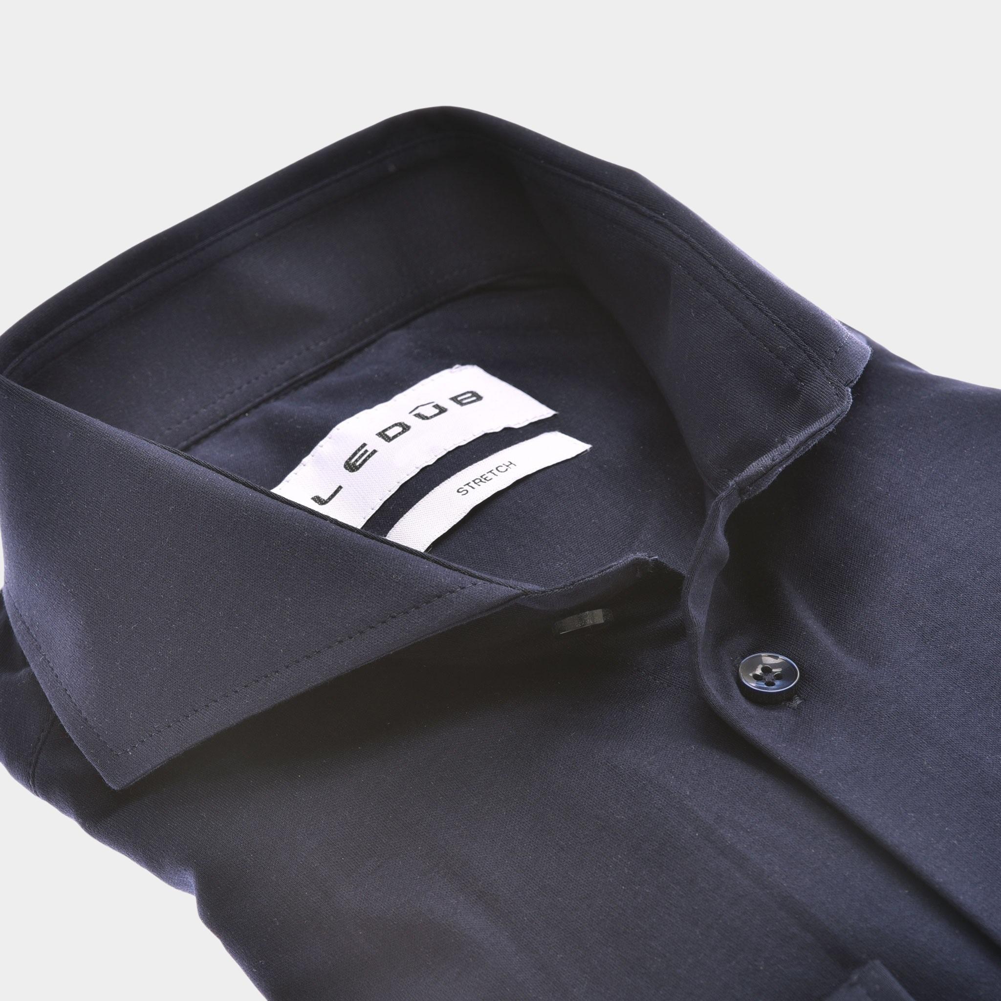 Ledub Business hemd lange mouw Blauw  0142965/180-000-000