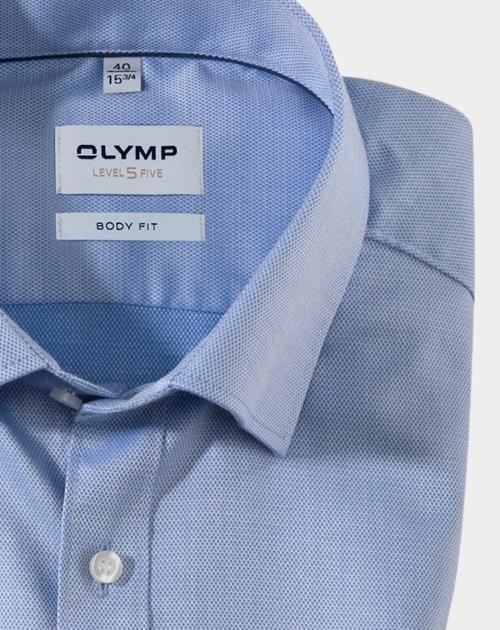 Olymp Business hemd lange mouw Blauw 0464/64 Hemden 046464/15