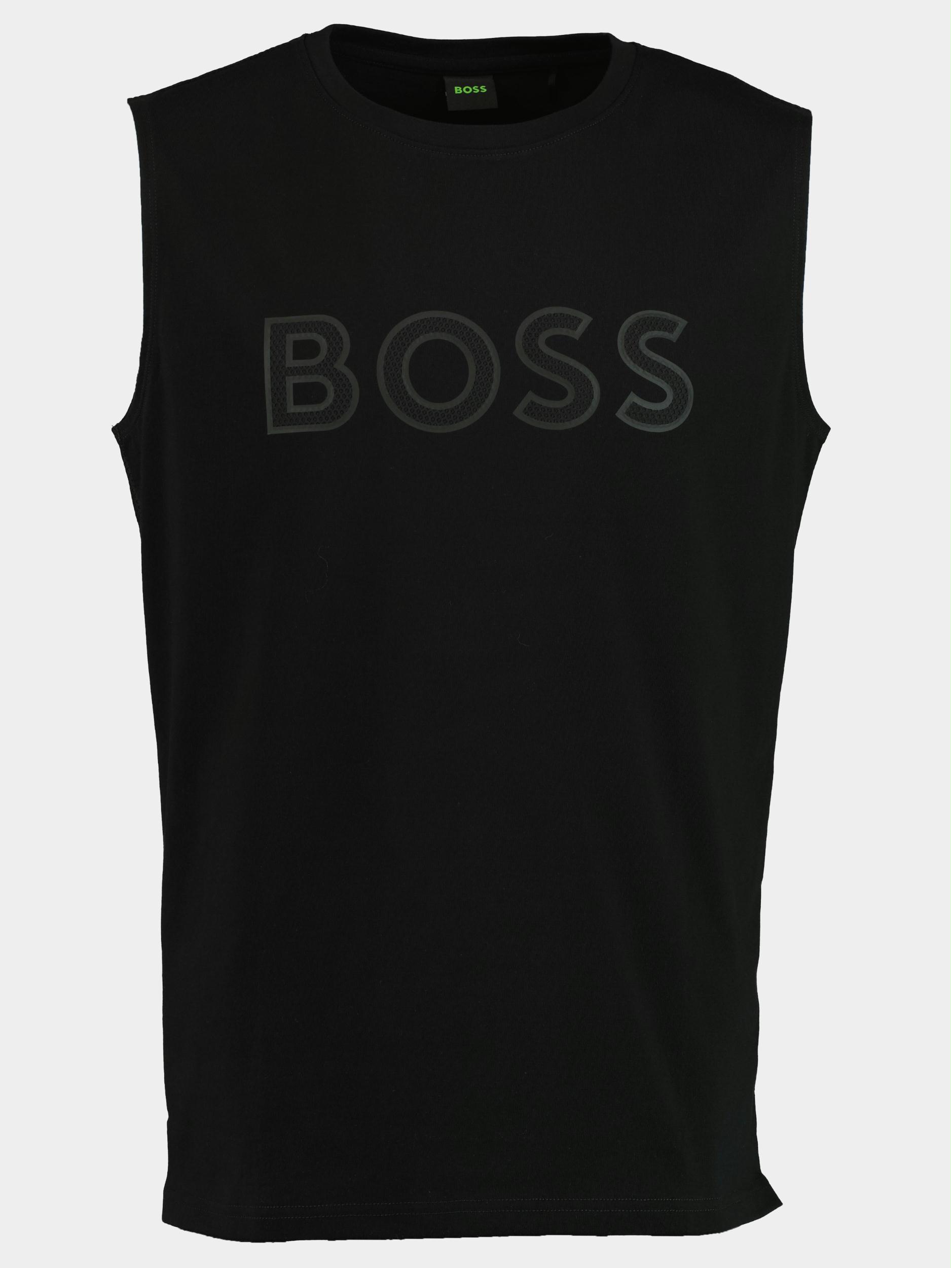 BOSS Green T-shirt korte mouw Zwart Tank Platinum 10241709 01 50466943/001