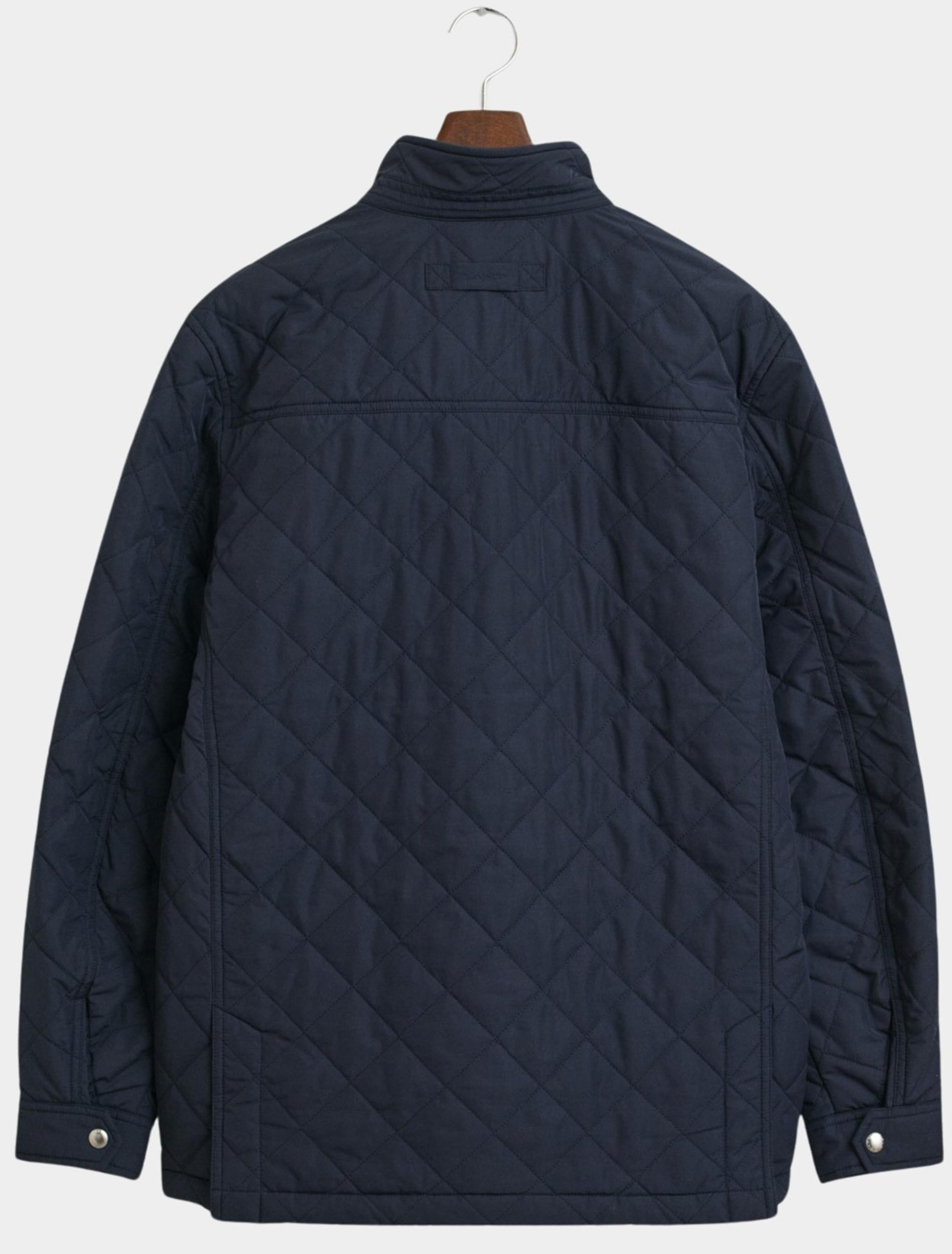 Gant Winterjack Blauw QUILTED WINDCHEATER MID JACKE 7006497/433