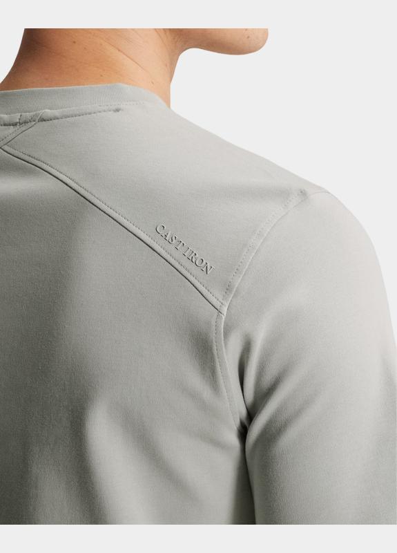 Cast Iron T-shirt korte mouw Grijs Short sleeve r-neck regular f CTSS2603560/9105