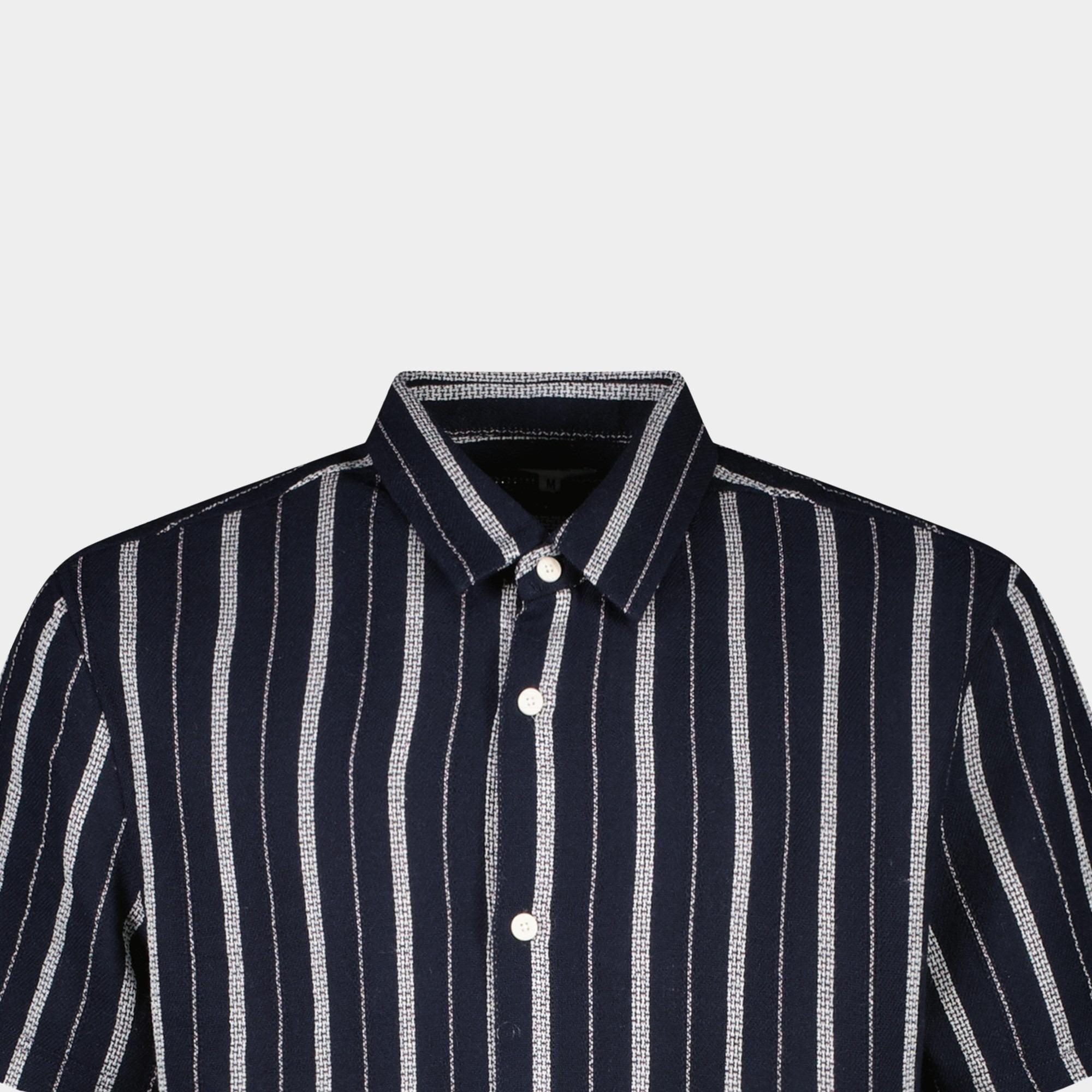 Cars Jeans Casual hemd korte mouw Blauw WATTS 45885/12