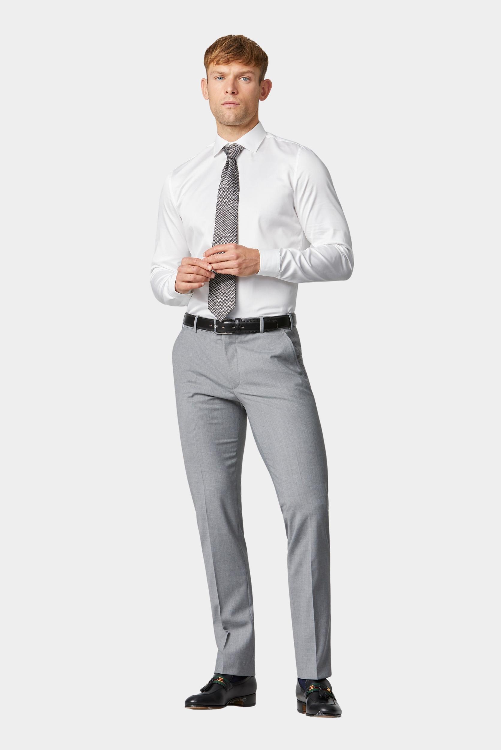 Meyer Wollen Pantalon Grijs ROMA Art. 9-344 1150934400/06