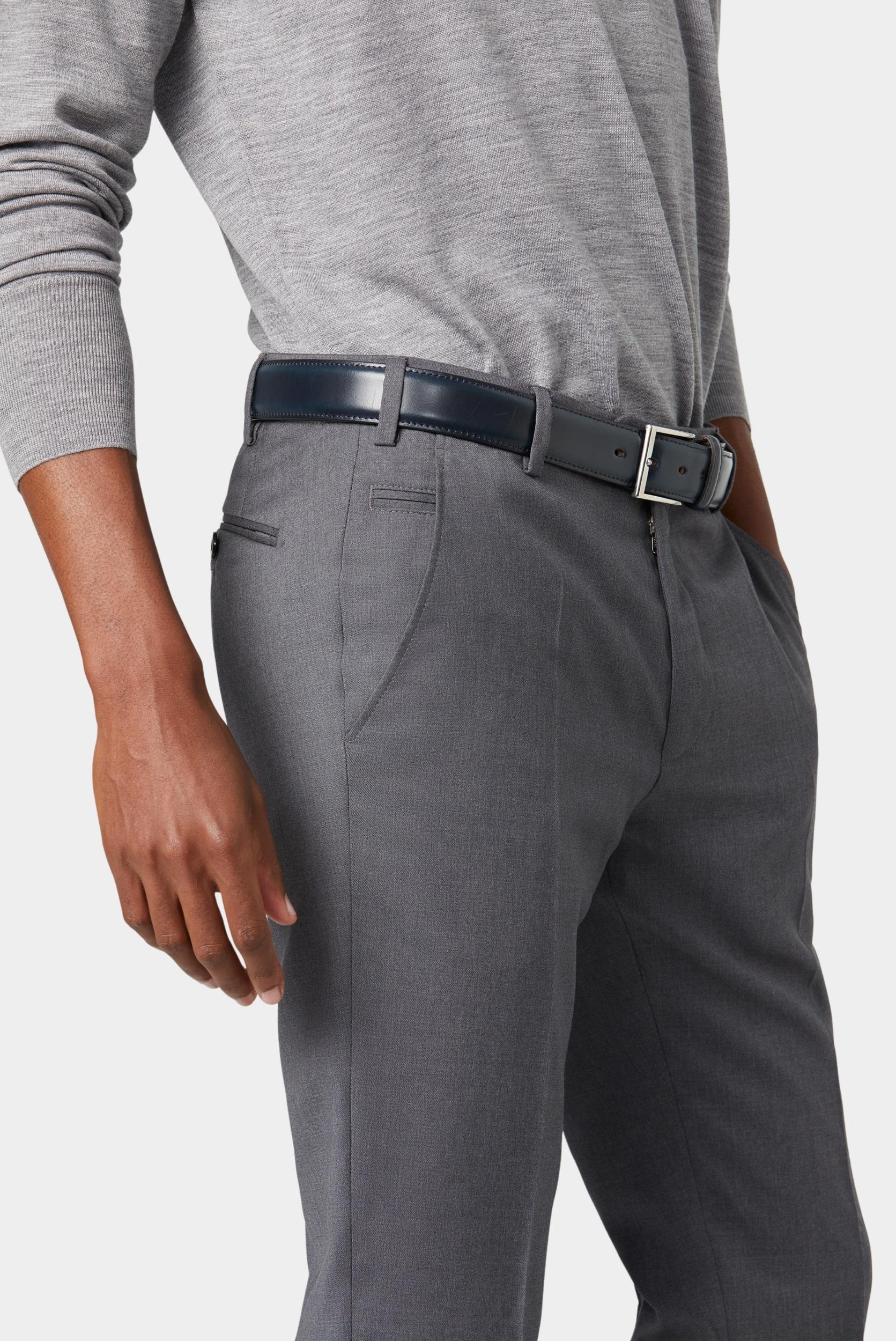 Meyer Wollen Pantalon Grijs BONN Art.9-8400 1029840000/07