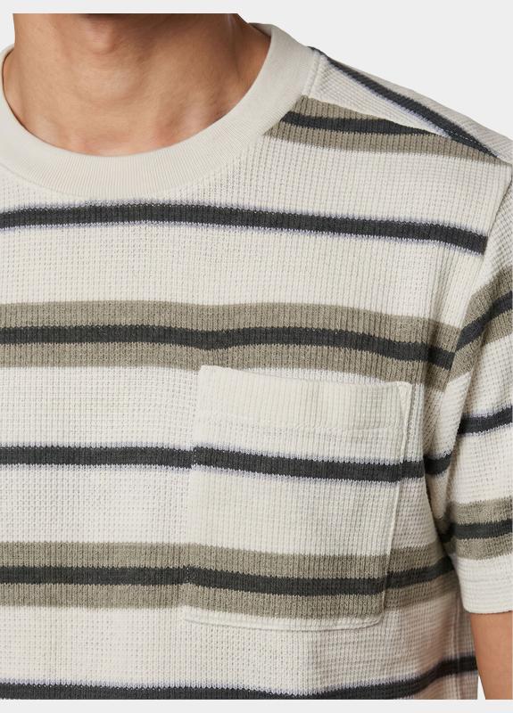 Cast Iron T-shirt korte mouw Wit Short sleeve r-neck regular f CTSS2602508/7178