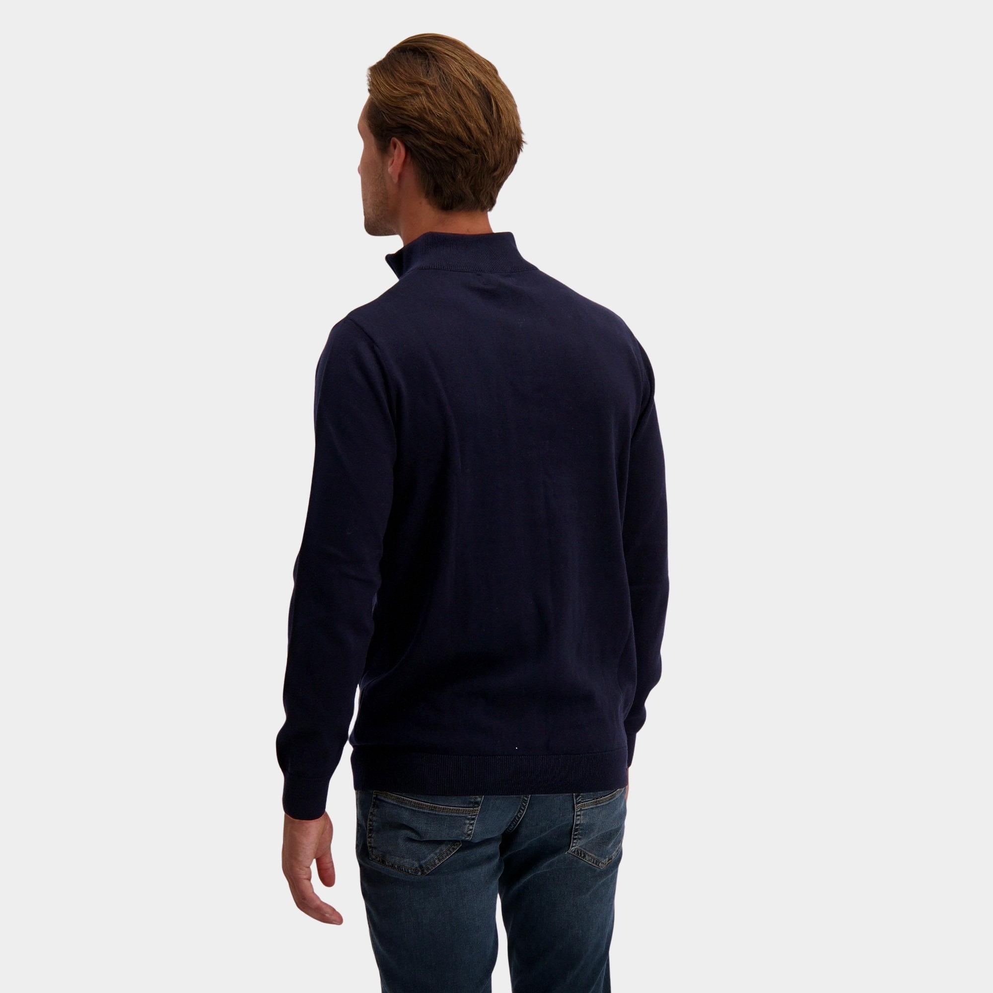 Cars Jeans Half Zip Blauw FYNO 69546/12