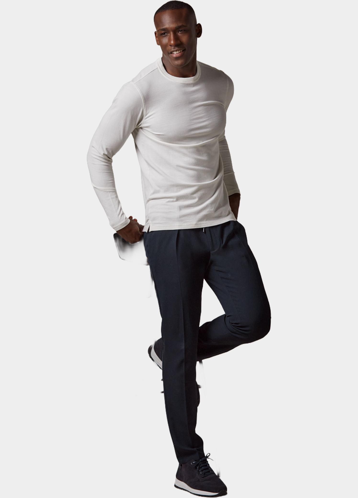 Profuomo T-shirt heren Wit  PP2T00002/D