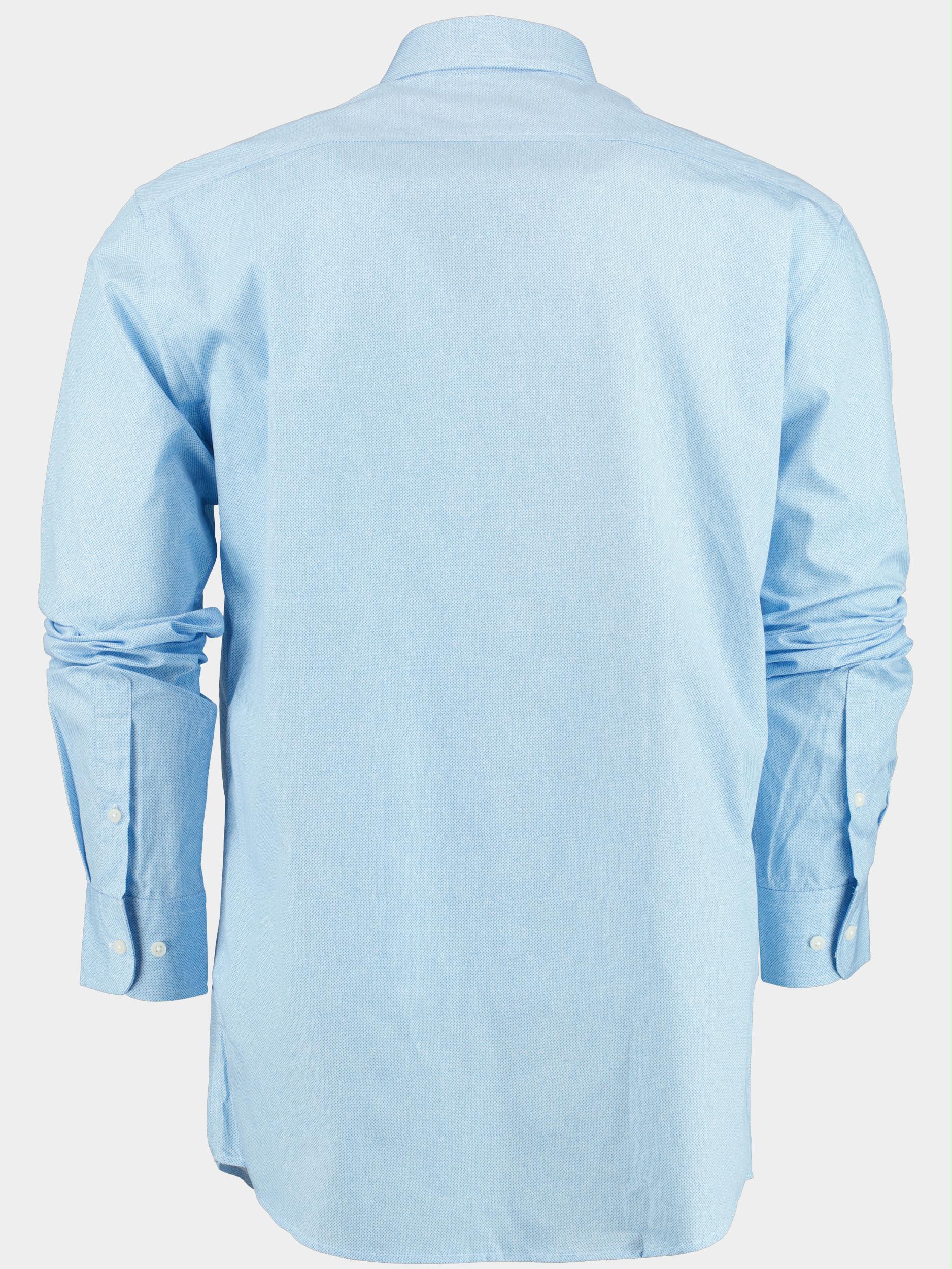 R.B. Boston Casual hemd lange mouw Blauw Franklin LS Button Down 227670/620