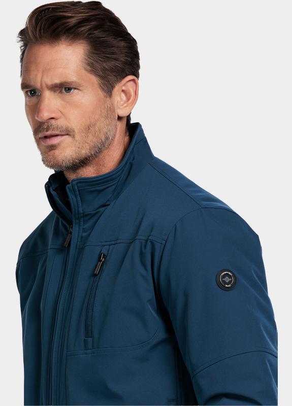 Baileys Winterjack Blauw Jacket Zipped sidepockets 522370/67