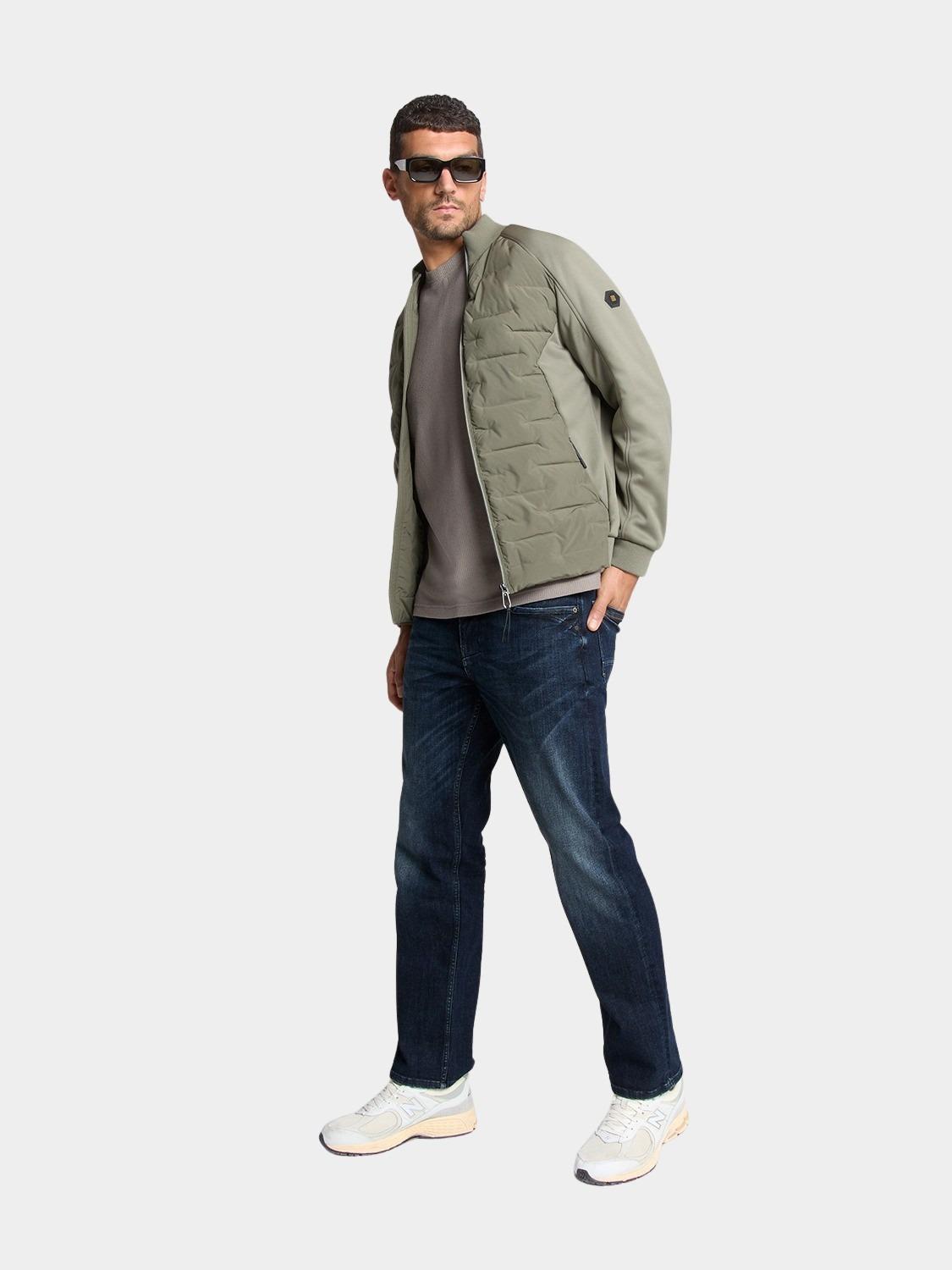 No Excess Winterjack Grijs Jacket Short Fit Sealed Knitt 29630810/123